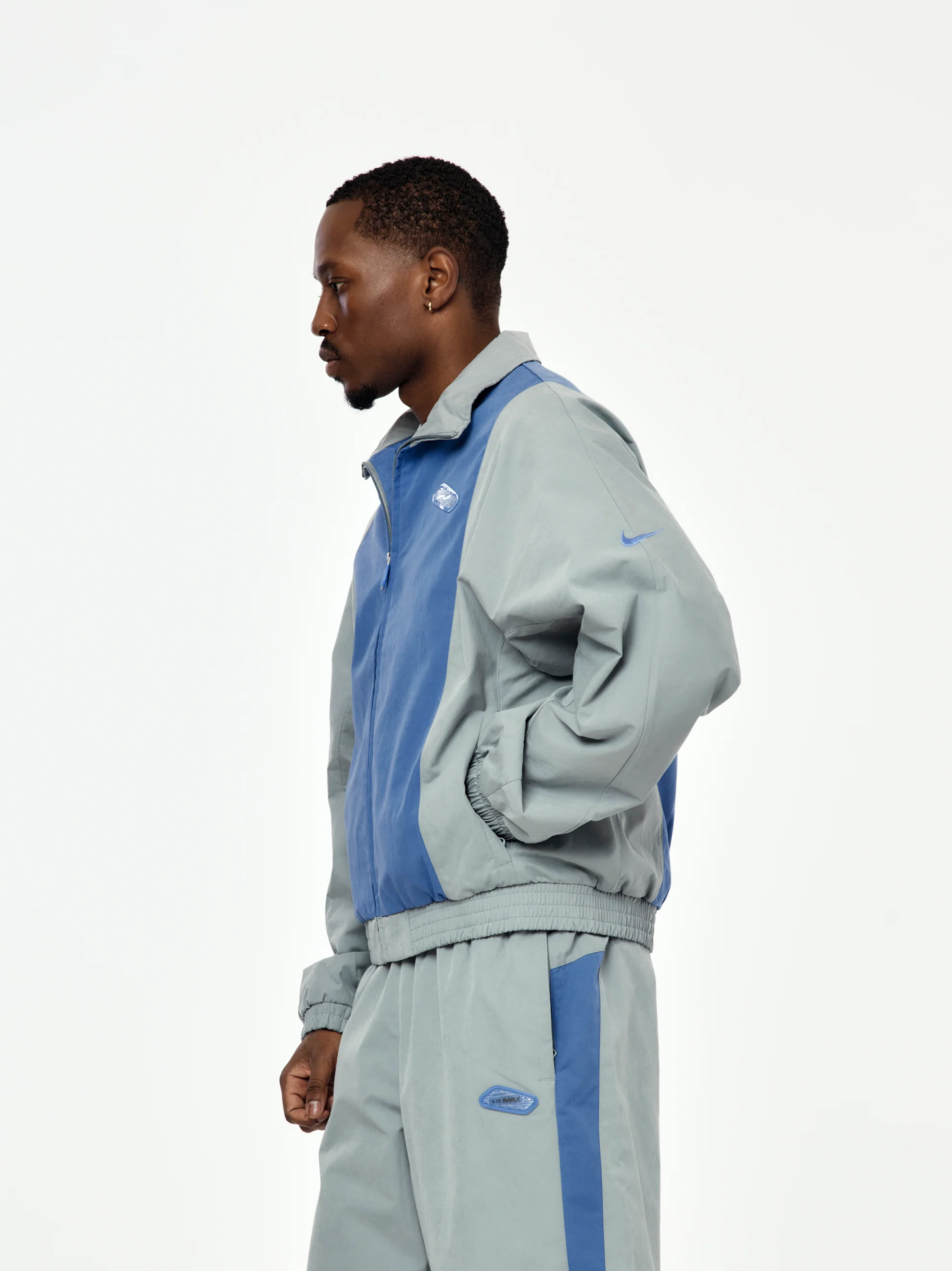 Nike x Patta Track Jacket (Particle Grey/Sapphire) - Image 2