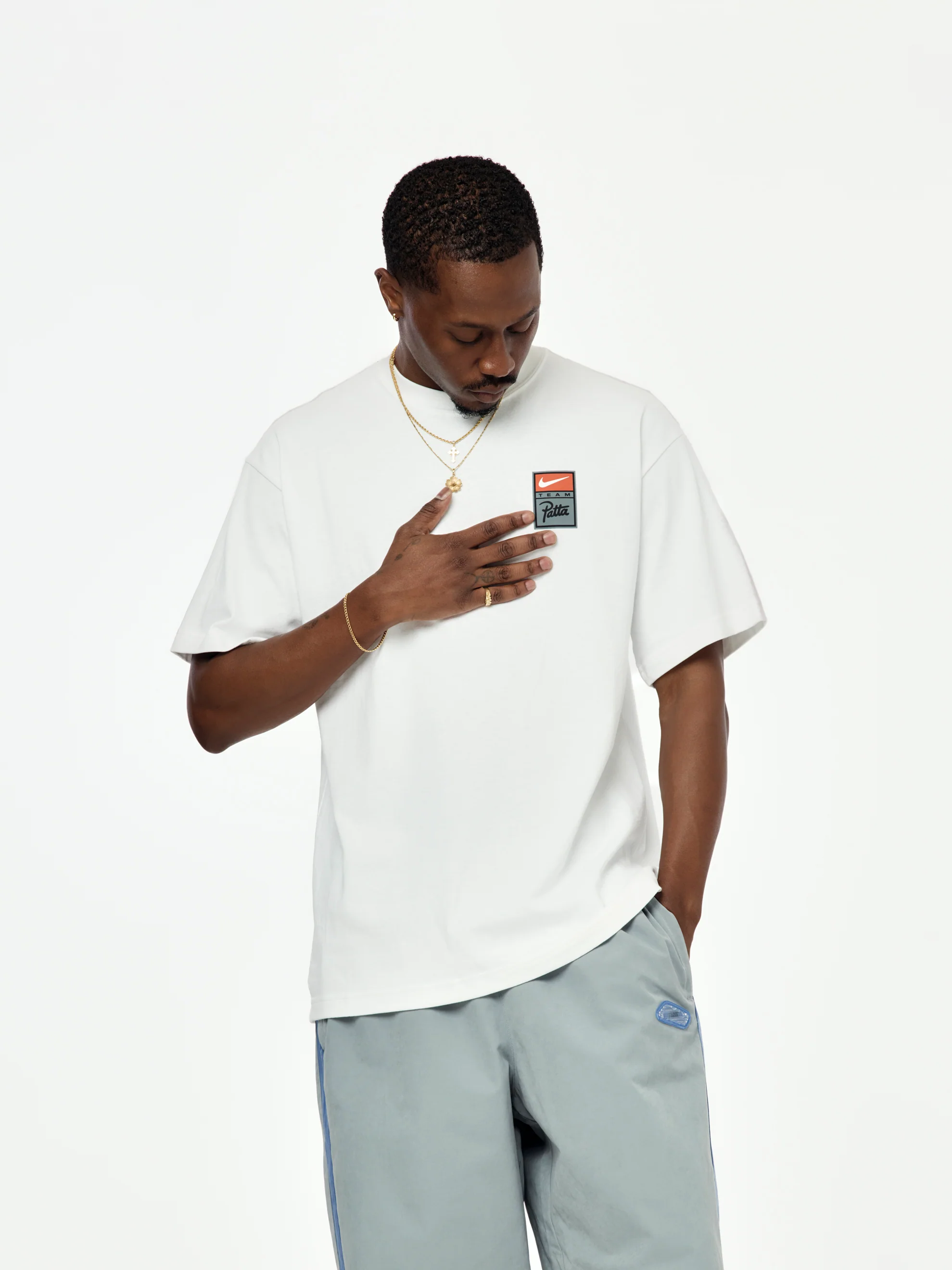 Nike x Patta T-Shirt (White) - Image 3