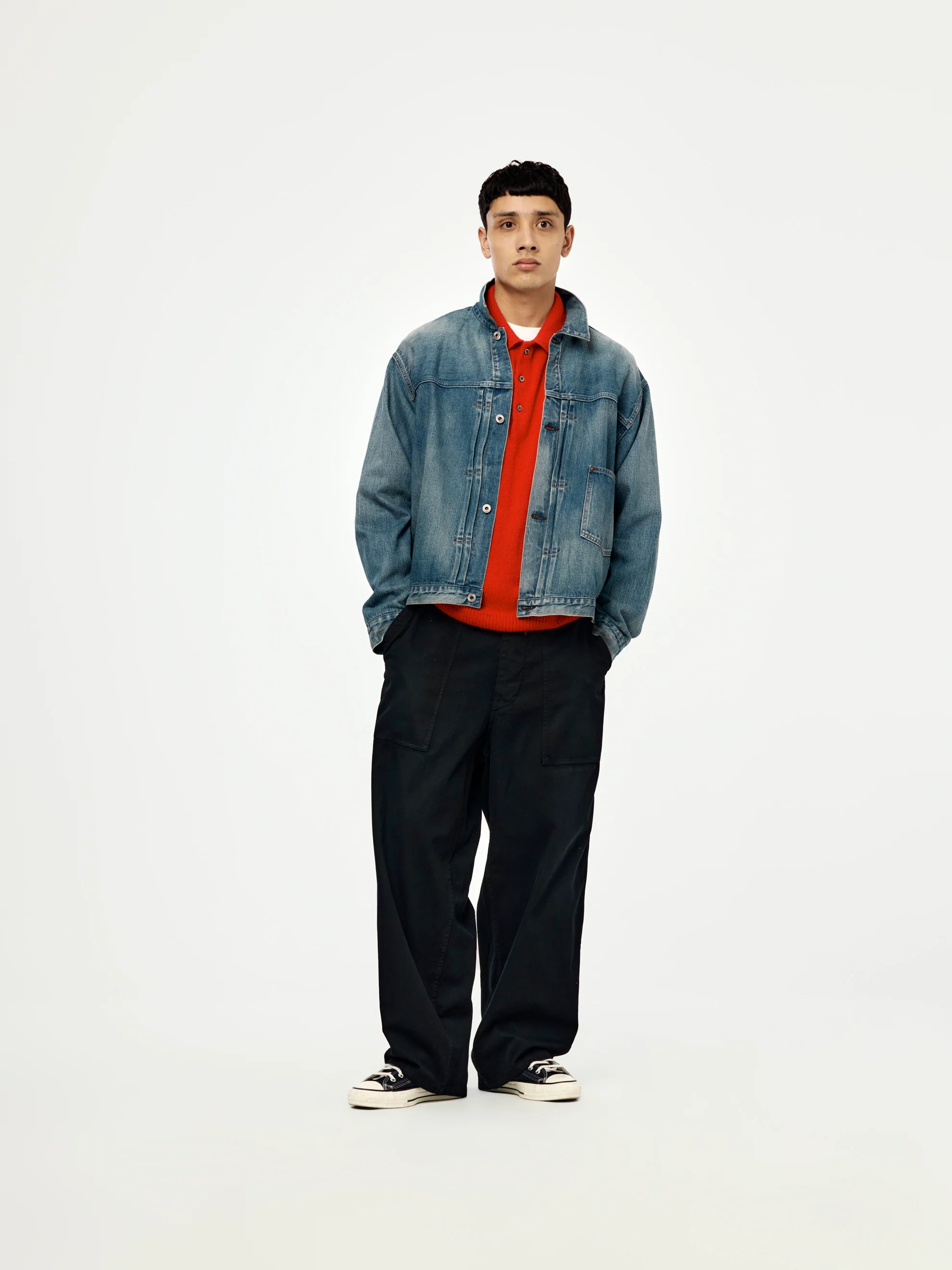 No.213 Denim Jacket (Indigo) (SIS) - Image 4