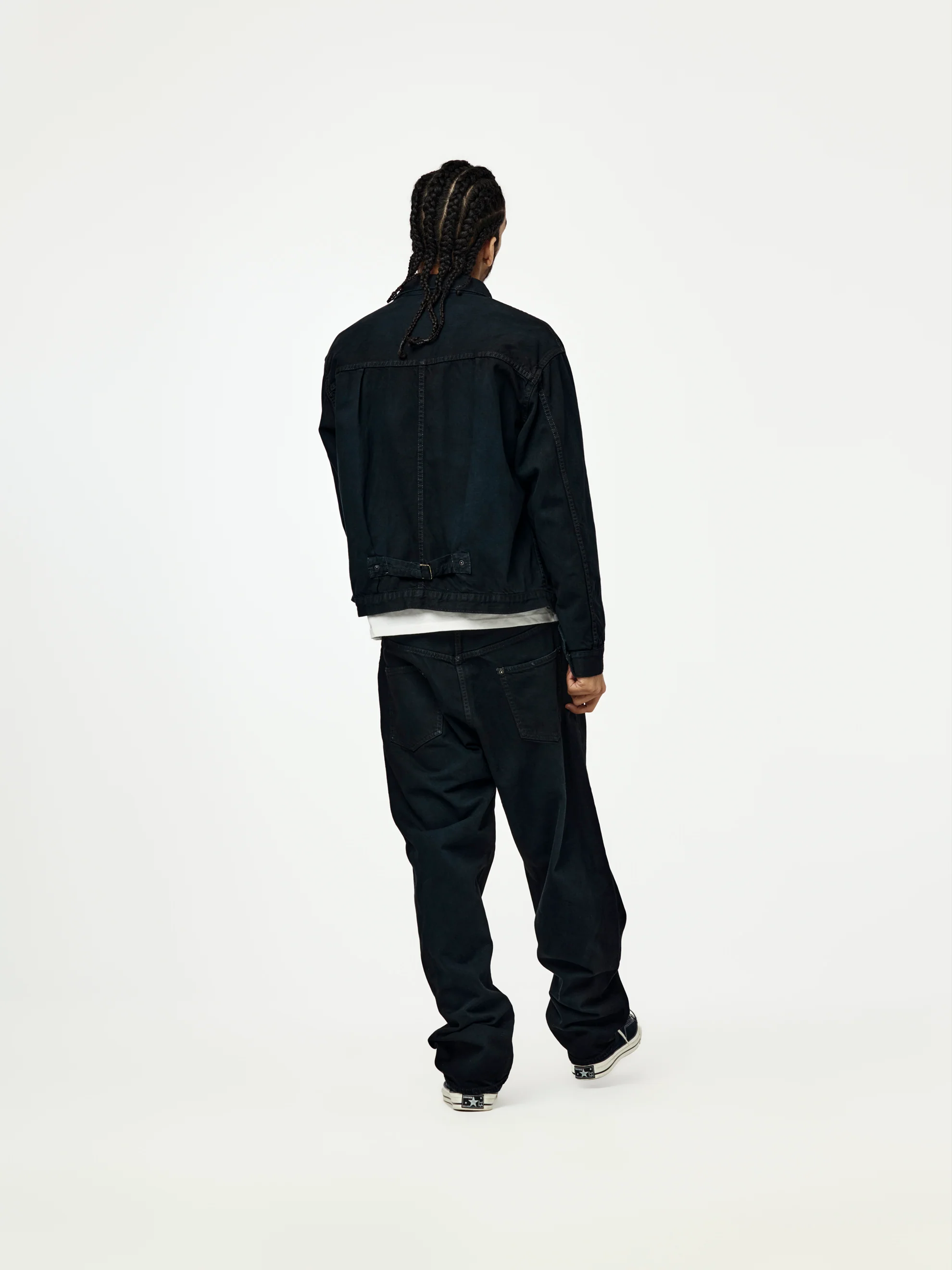 No.22 Washed Wide Denim Pants (CUSTOM) SIS - Image 5