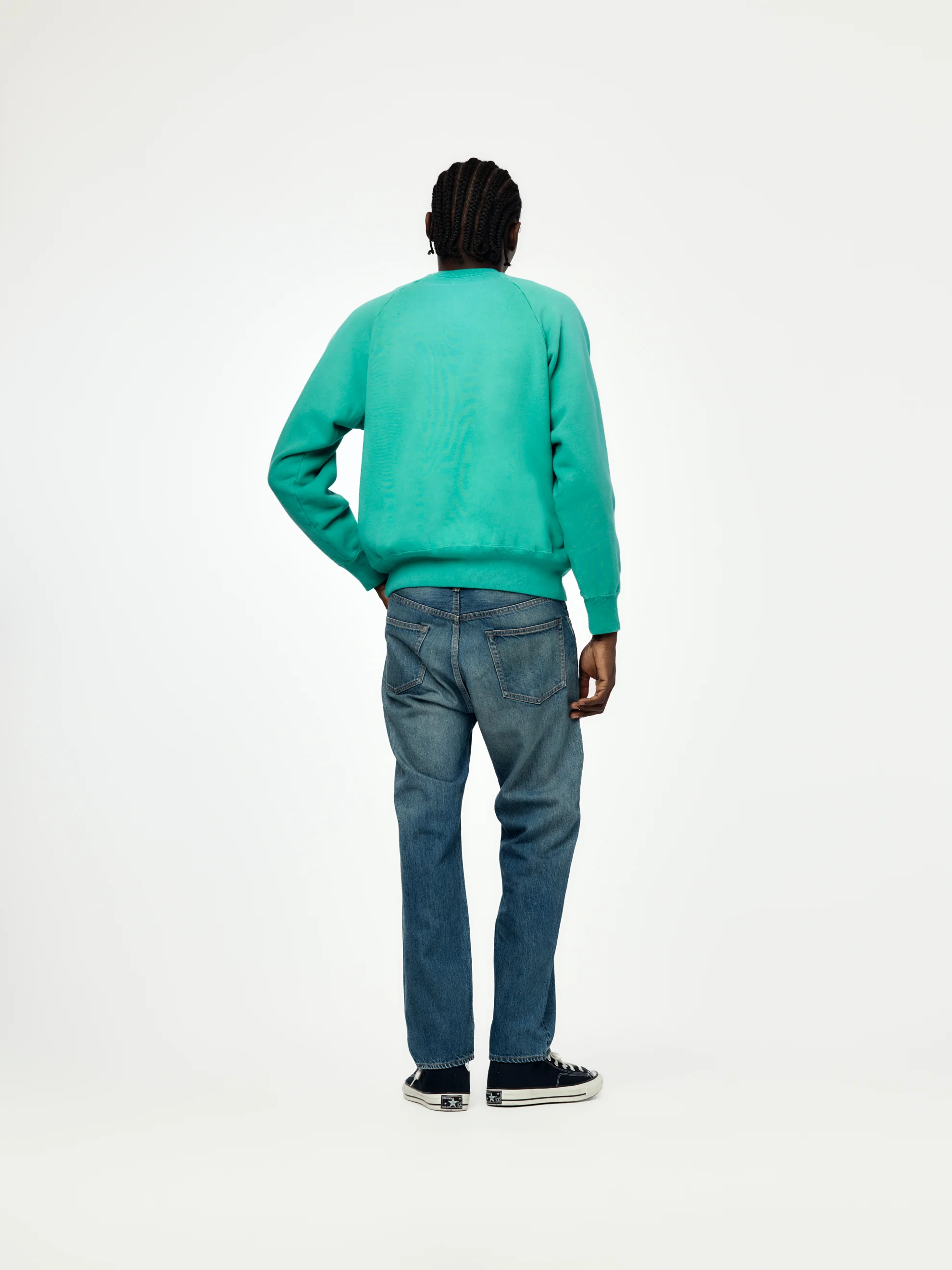 No.22 Washed Wide Denim Pants (INDG 1) SIS - Image 5