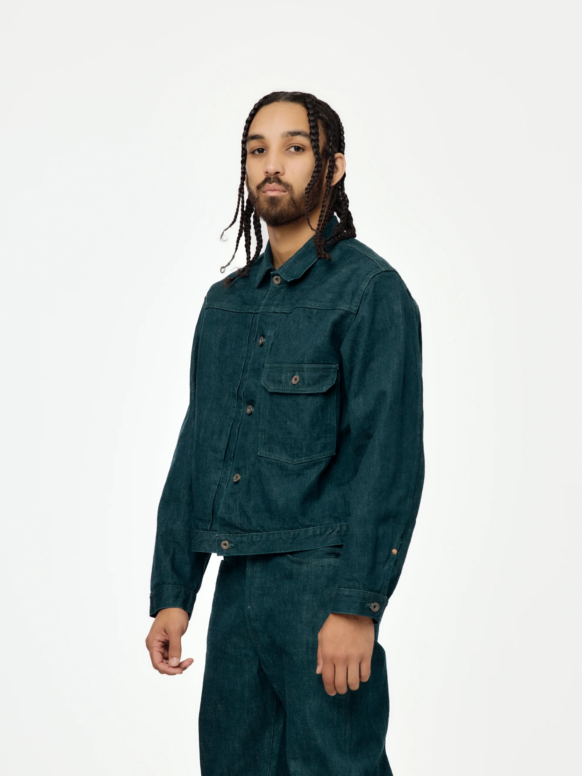 No.4 Plant Dye Denim 1St JKT NO4 - Image 2