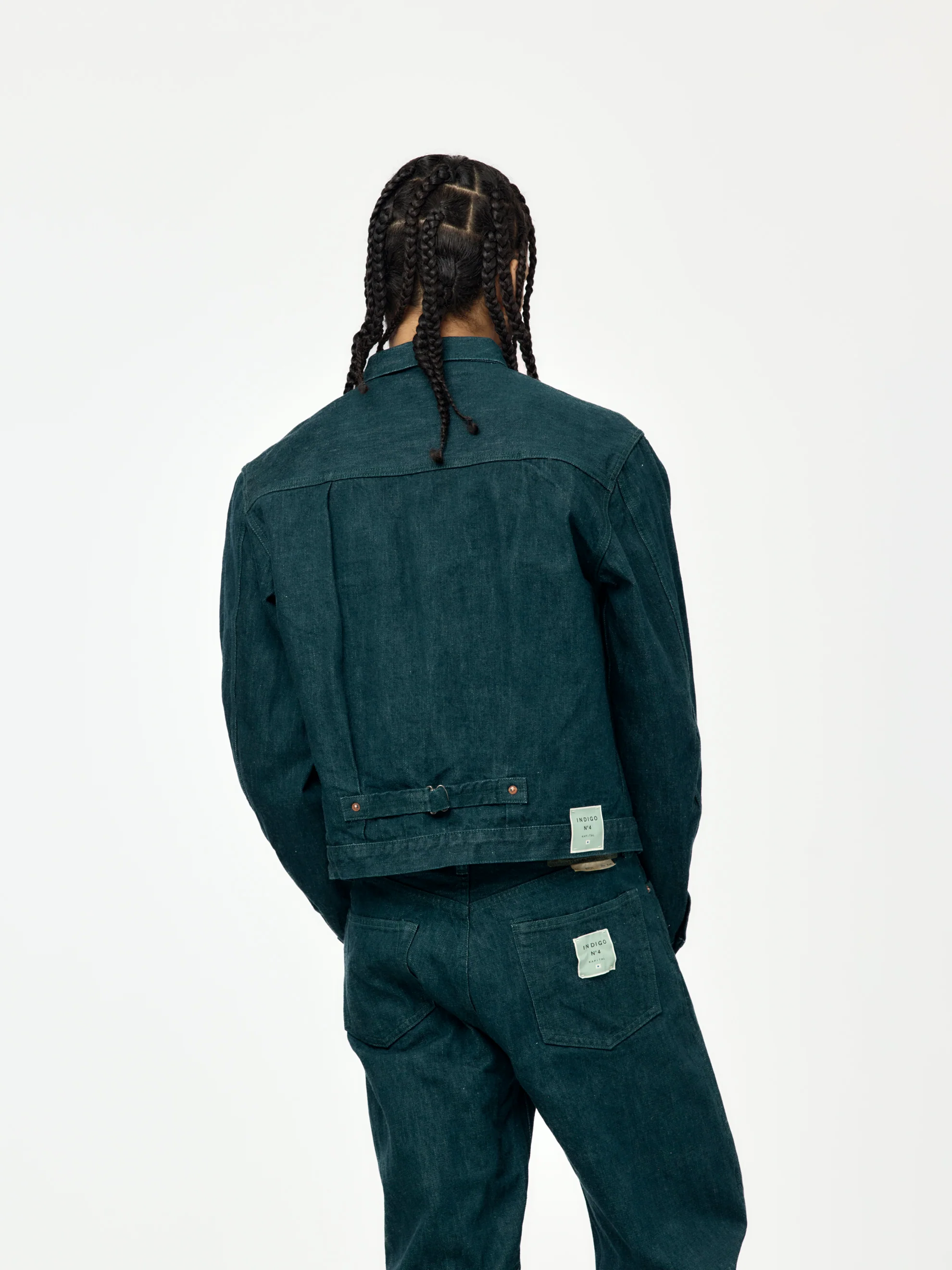 No.4 Plant Dye Denim 1St JKT NO4 - Image 3