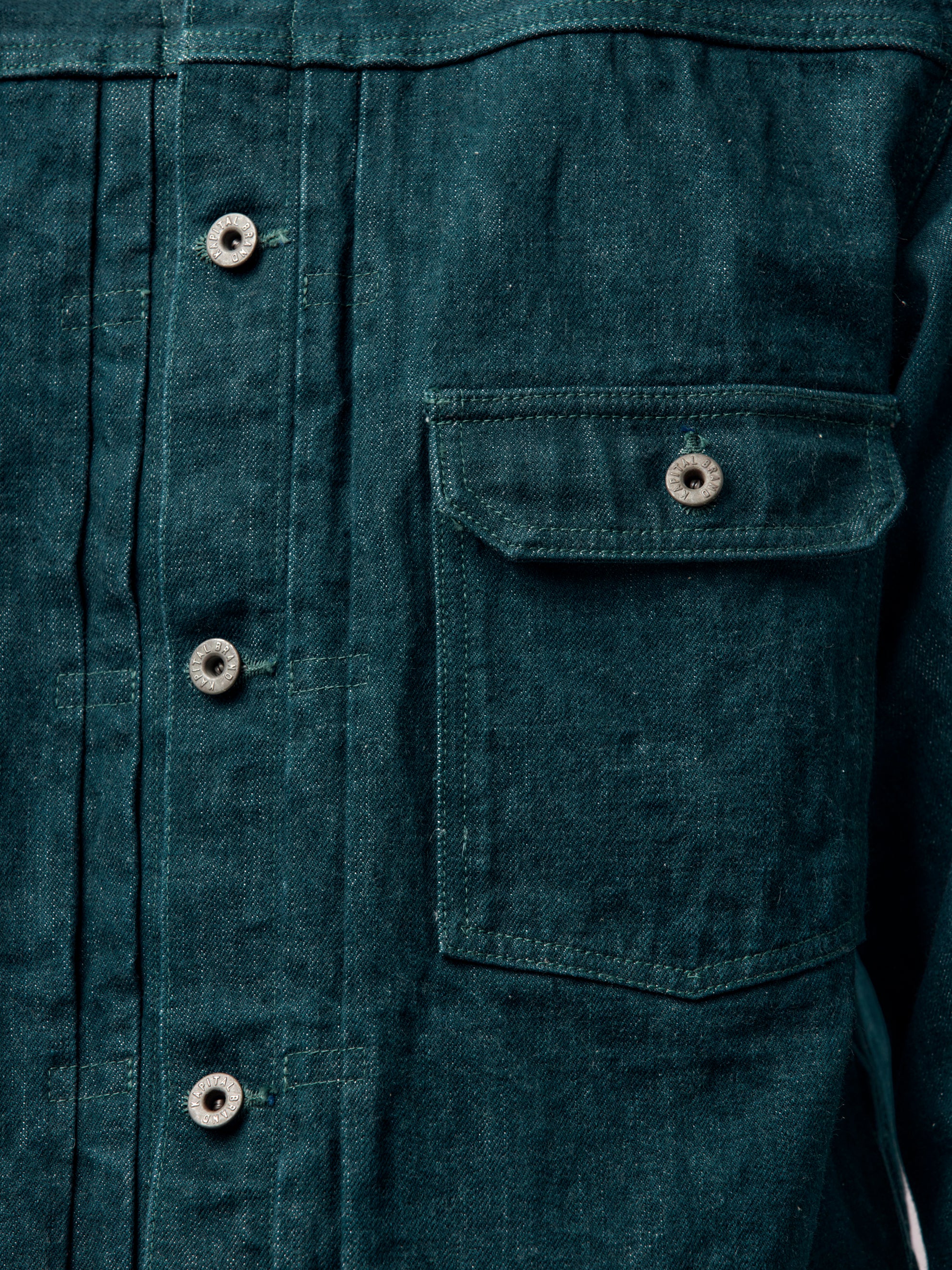 No.4 Plant Dye Denim 1St JKT NO4 - Image 7