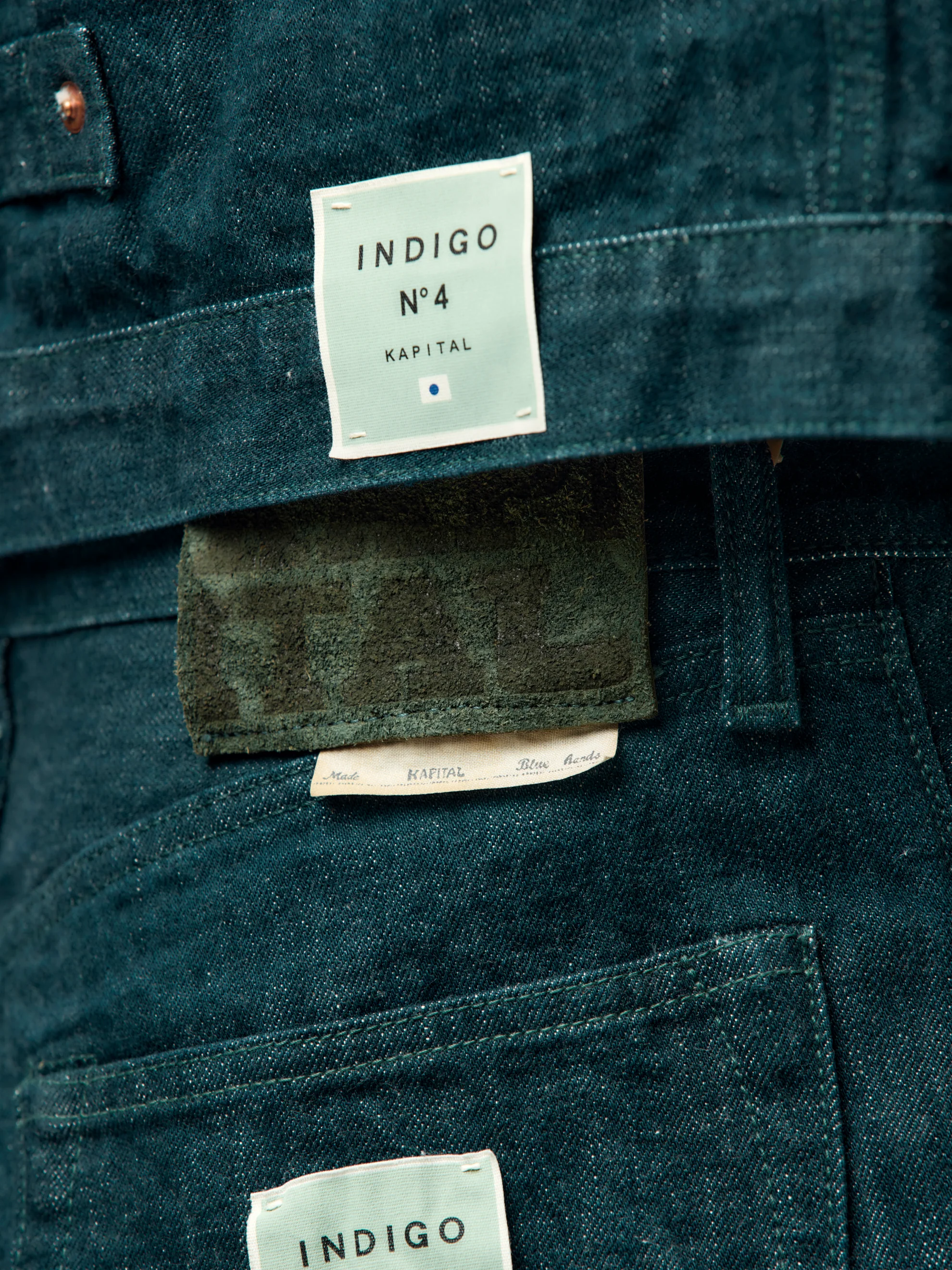 No.4 Plant Dyed Denim 5P MONKEY CISCO NO4 - Image 6