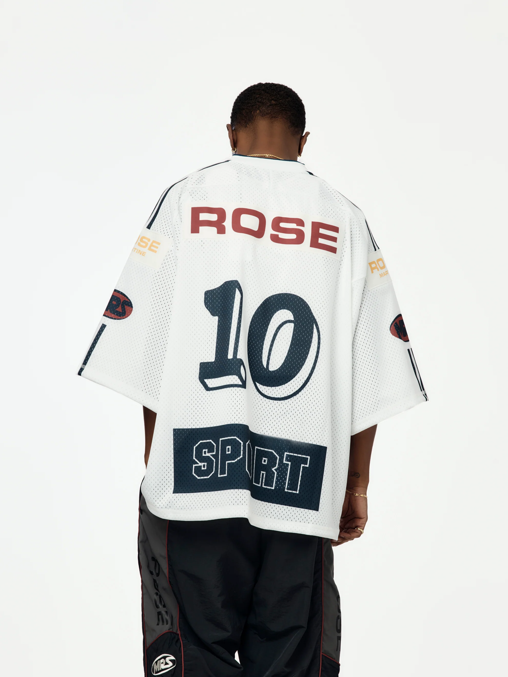 Oversized Hockey Top (White) - Image 3