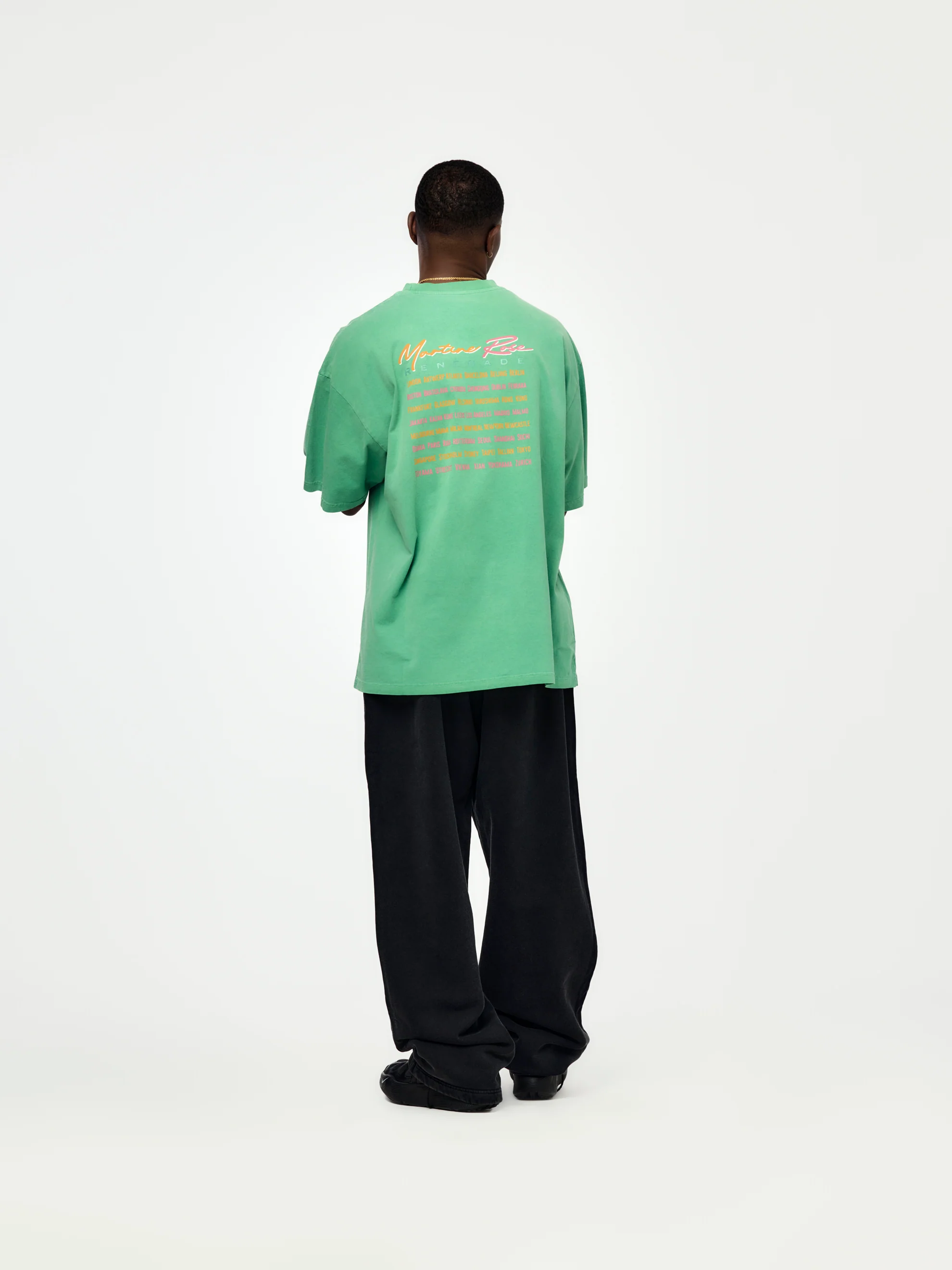 Oversized S/S T-Shirt (Green) - Image 5