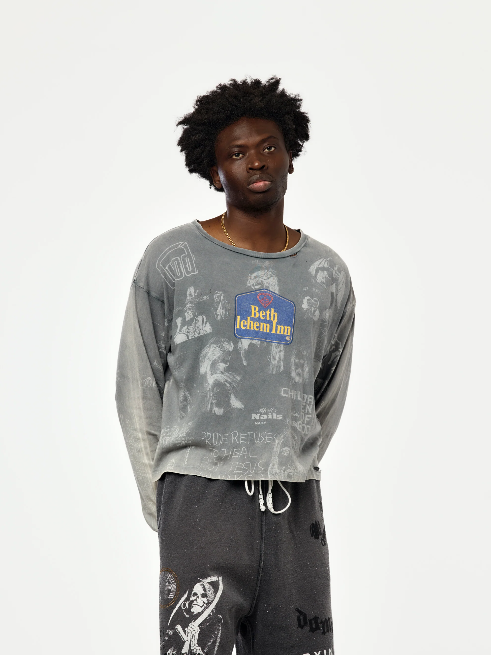 Bethlehem L/S Tee (Vintage Black)