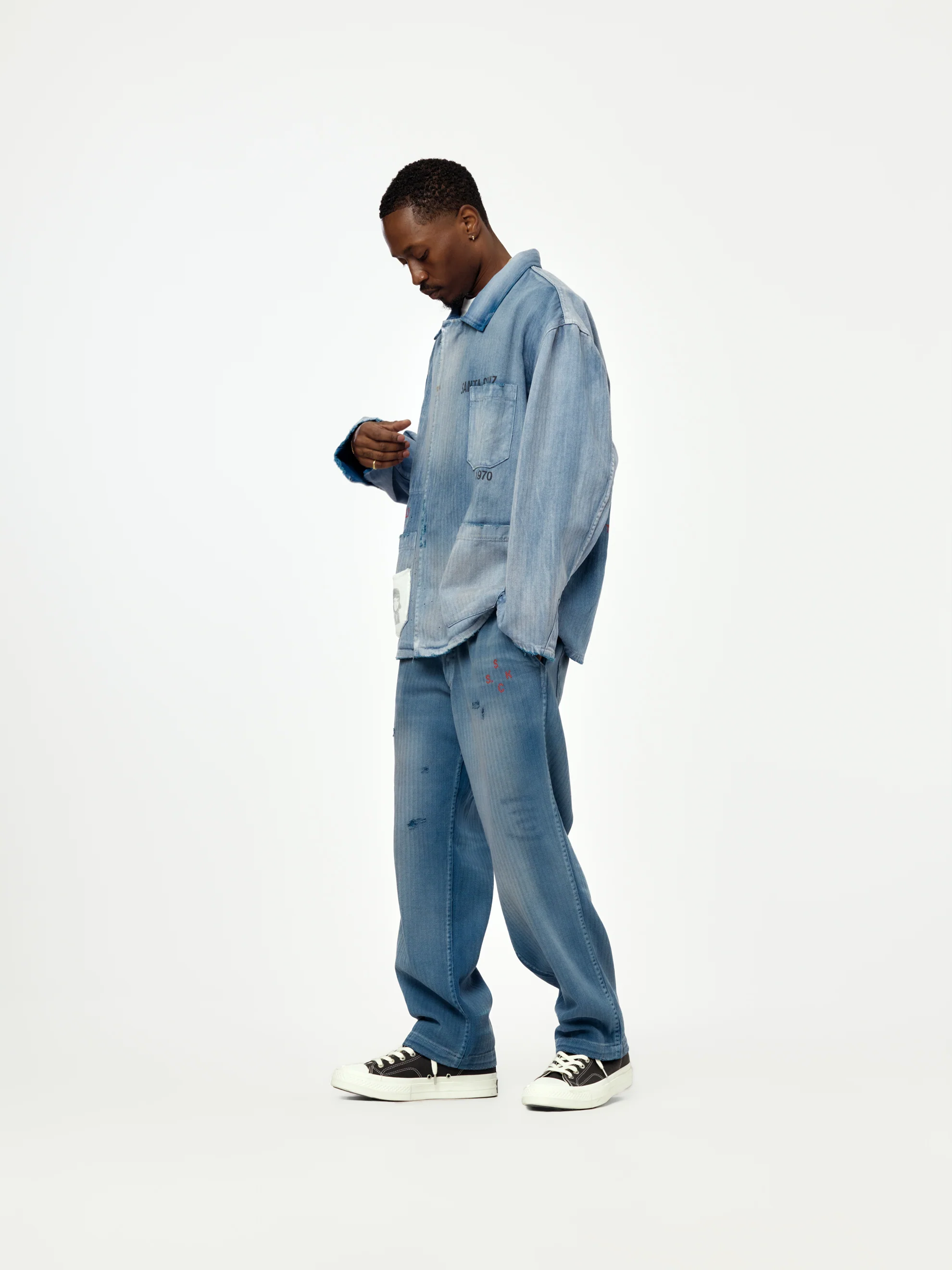 Holy City Work Shirt (Blue) - Image 4