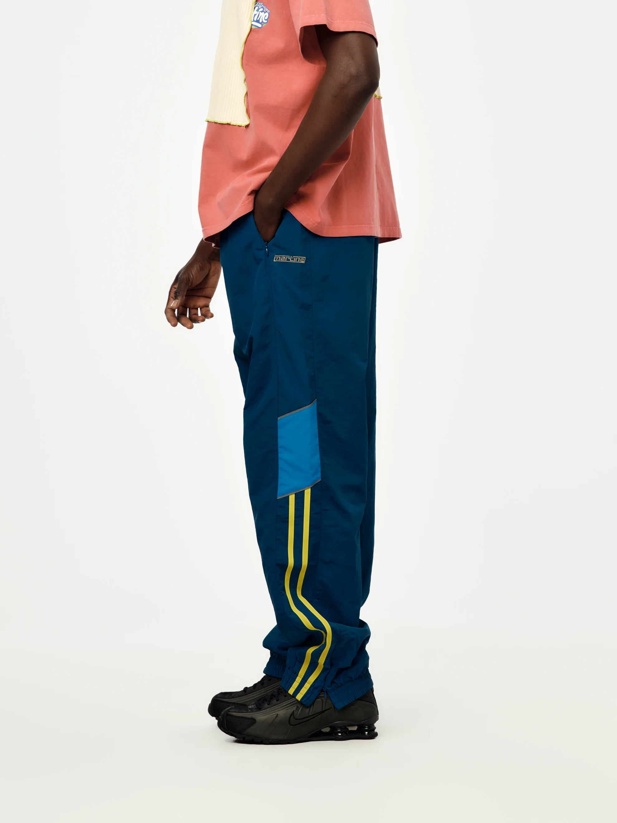 PANELLED TRACKPANT (BLUE NAVY) - Image 2