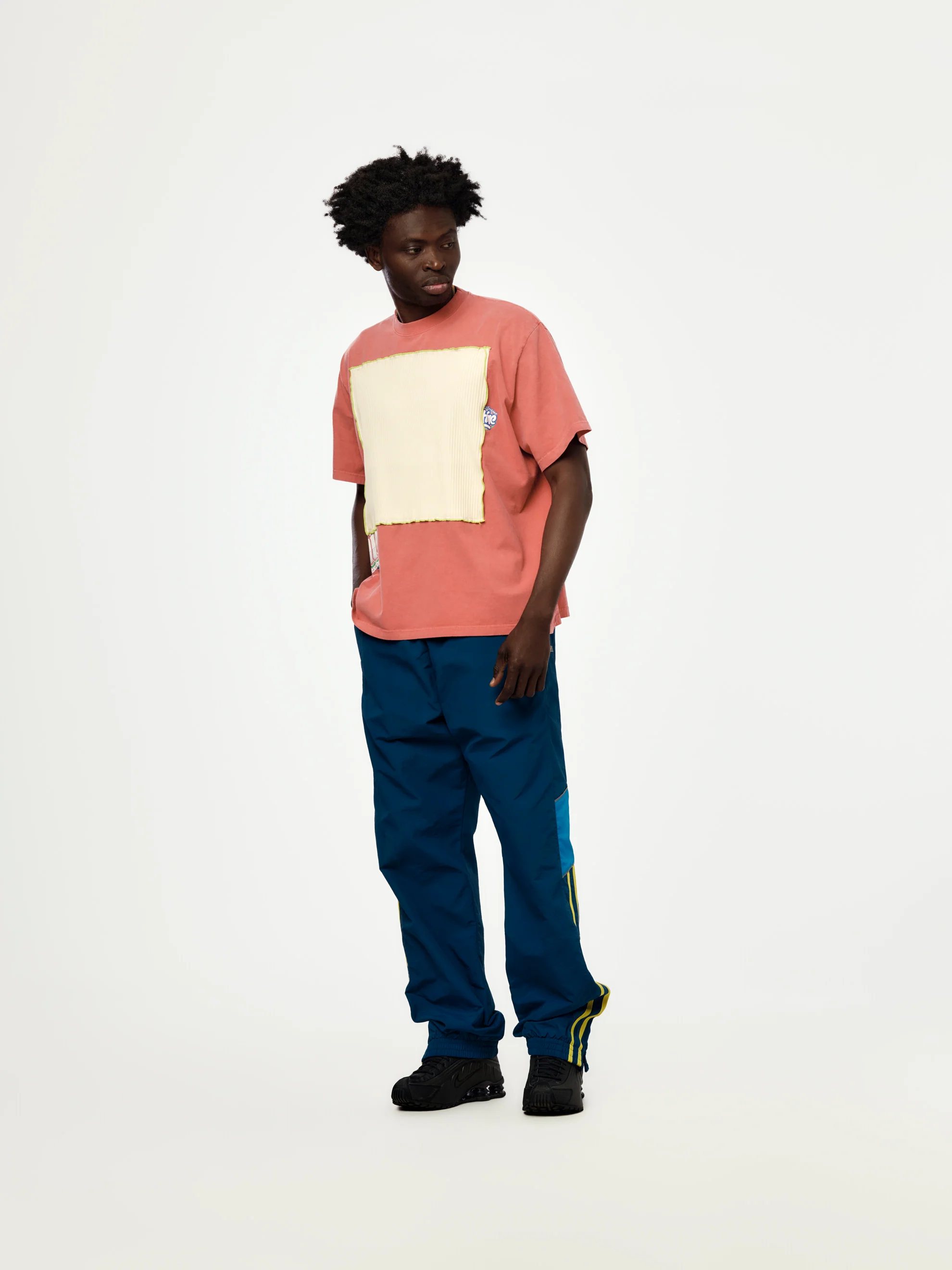 PANELLED TRACKPANT (BLUE NAVY) - Image 4