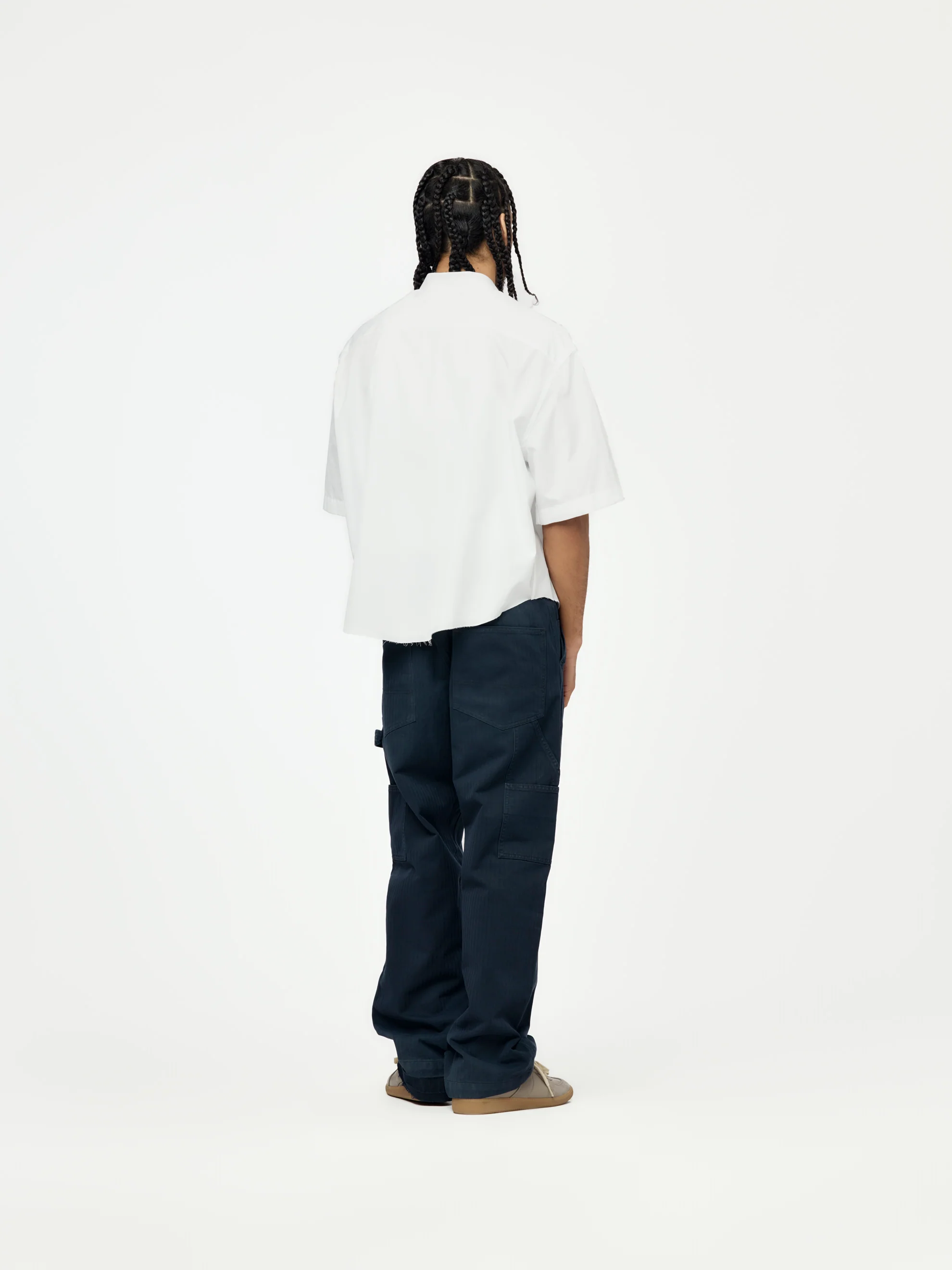 Pants 5 Pockets (Stone Washed Navy) - Image 5