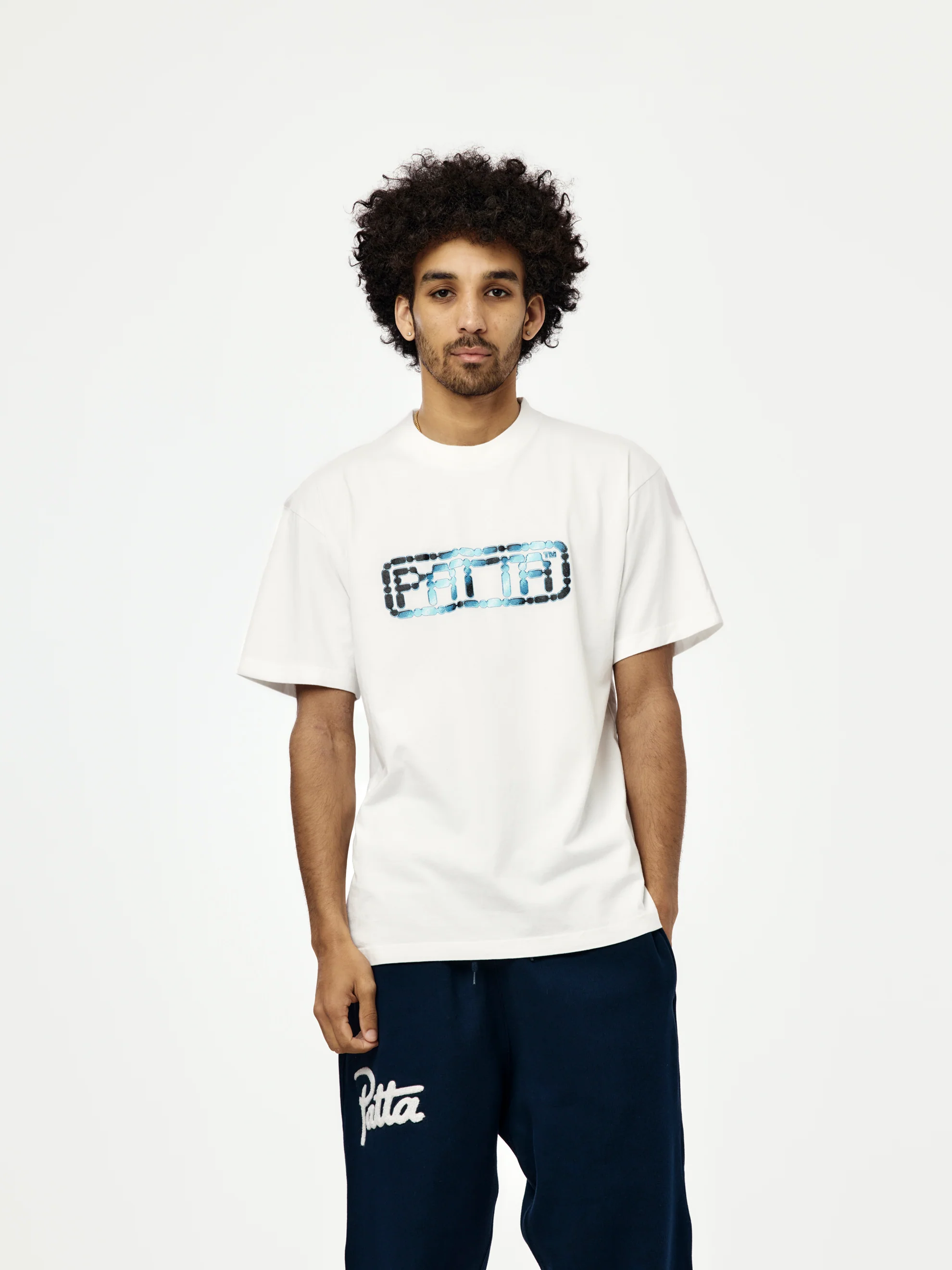 Patta Bike Chain T-Shirt (White)
