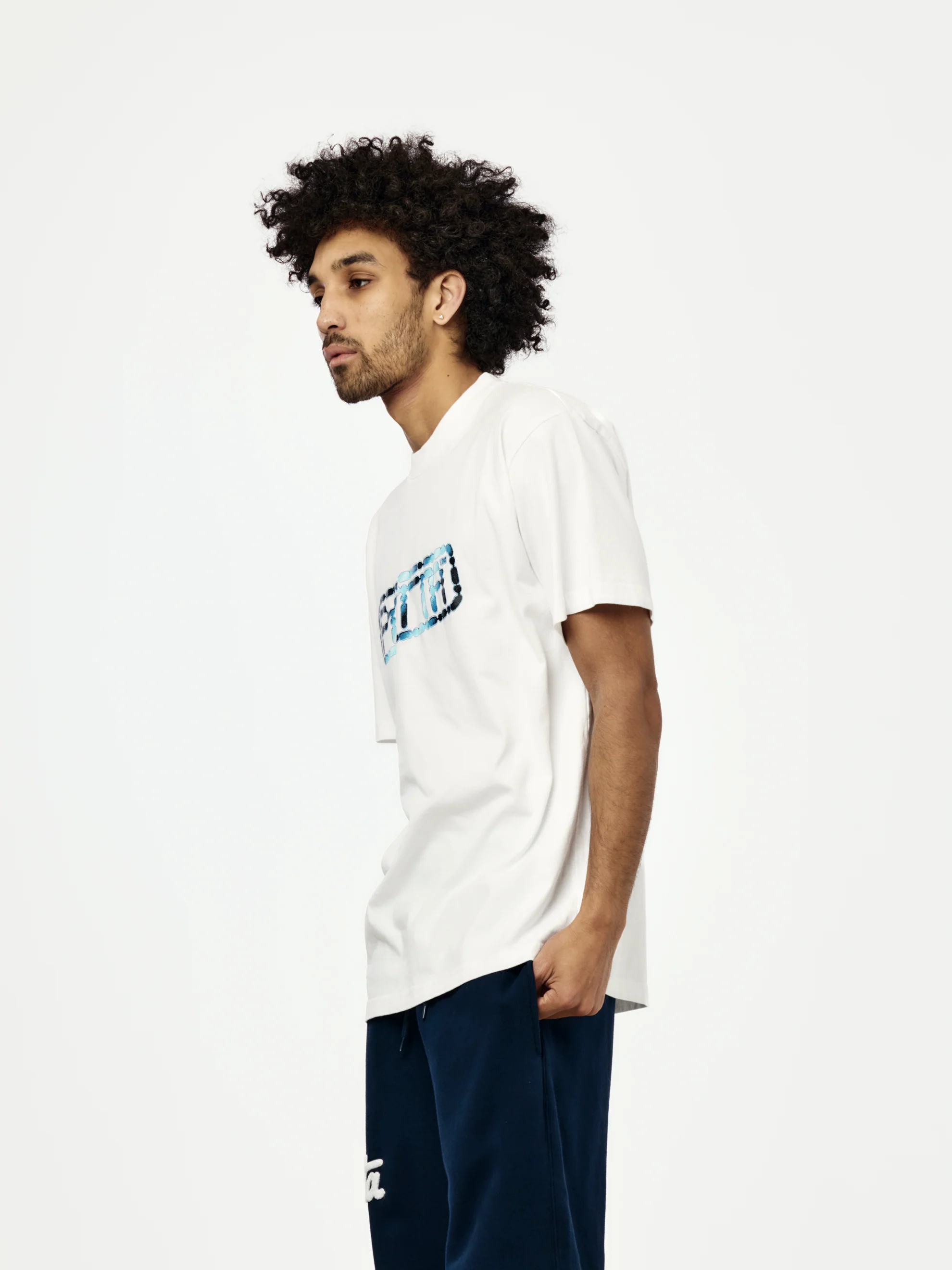 Patta Bike Chain T-Shirt (White) - Image 2
