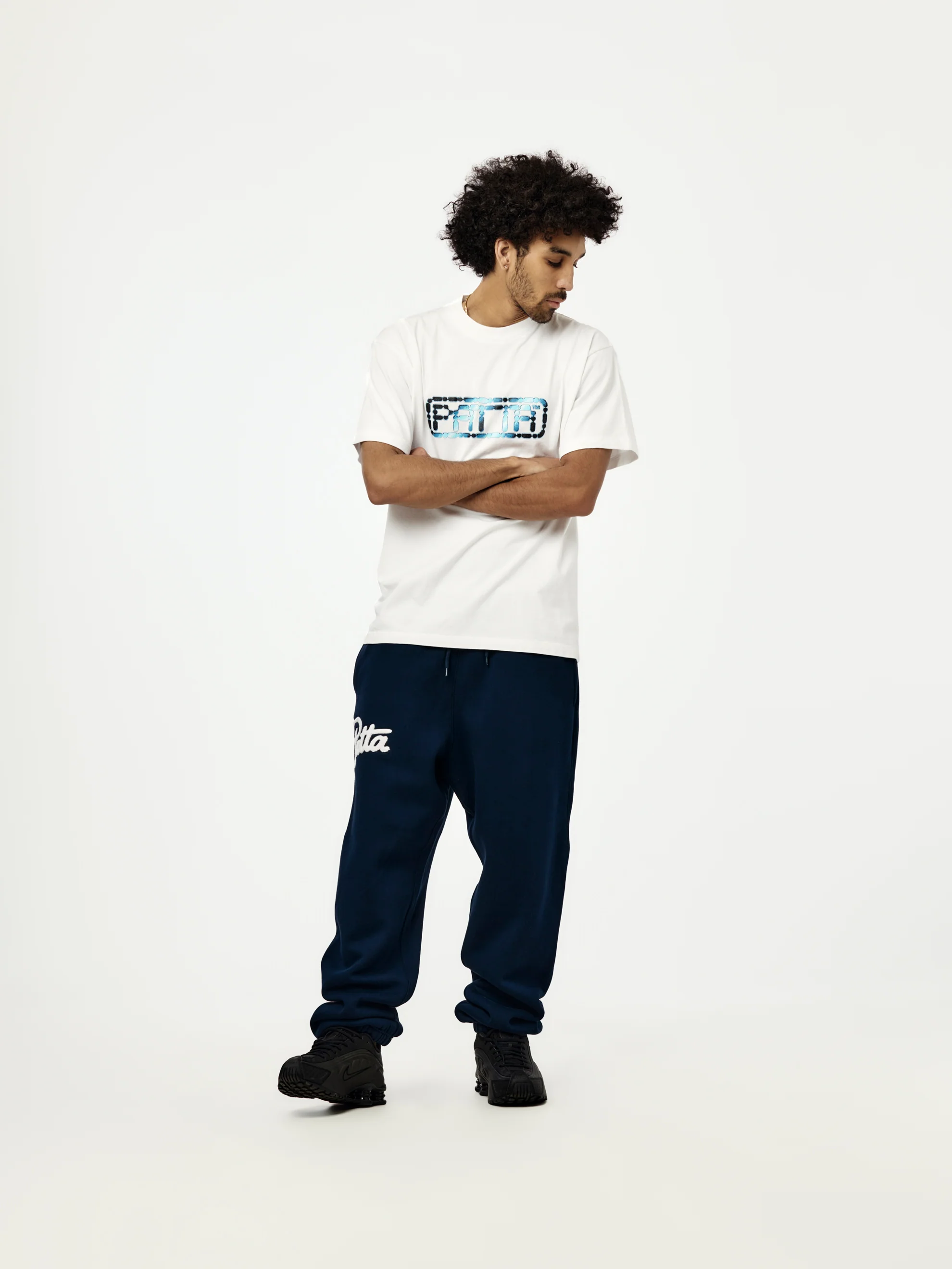 Patta Bike Chain T-Shirt (White) - Image 3
