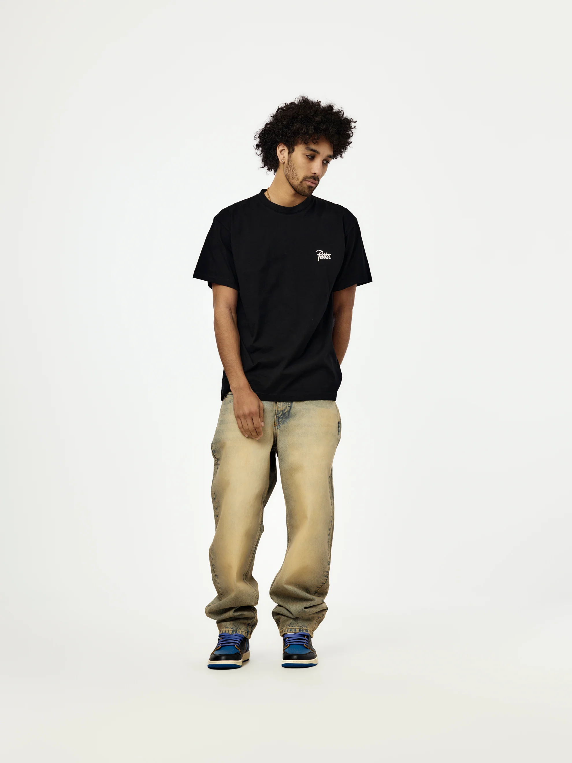 Patta Croco T-shirt (Black) - Image 4