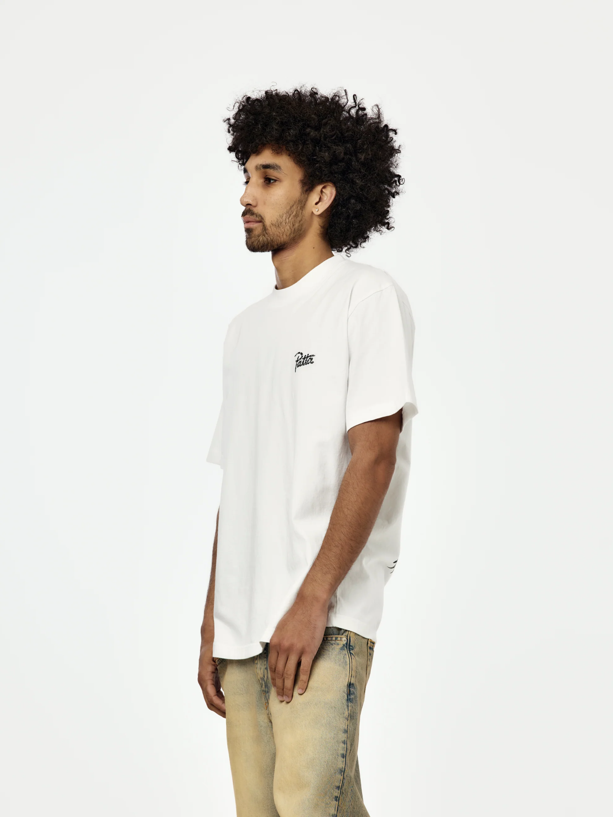 Patta Croco T-shirt (White) - Image 2