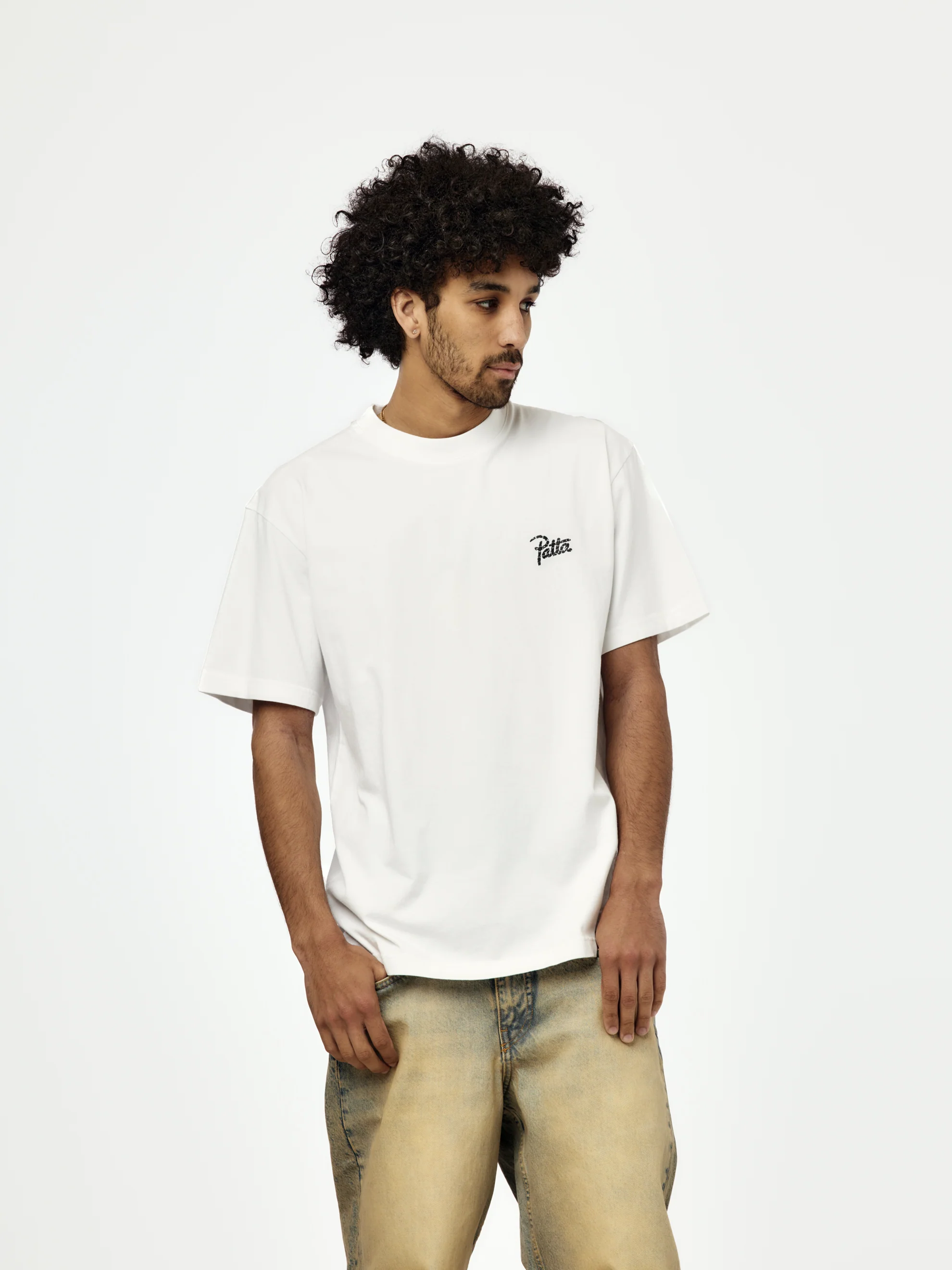 Patta Croco T-shirt (White) - Image 3