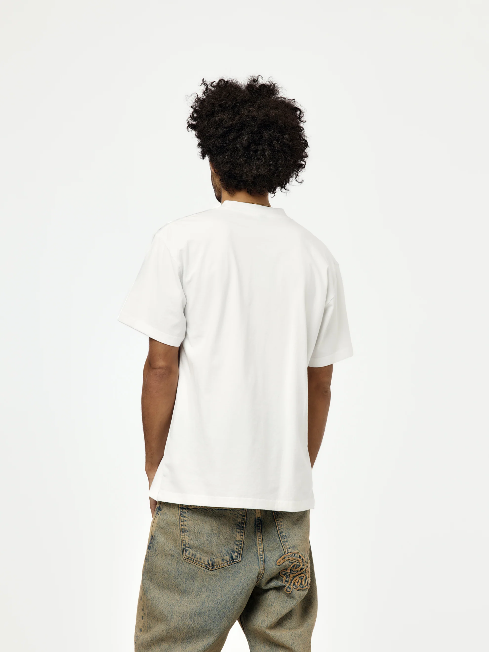 Patta DJ Skully T-Shirt (White) - Image 3