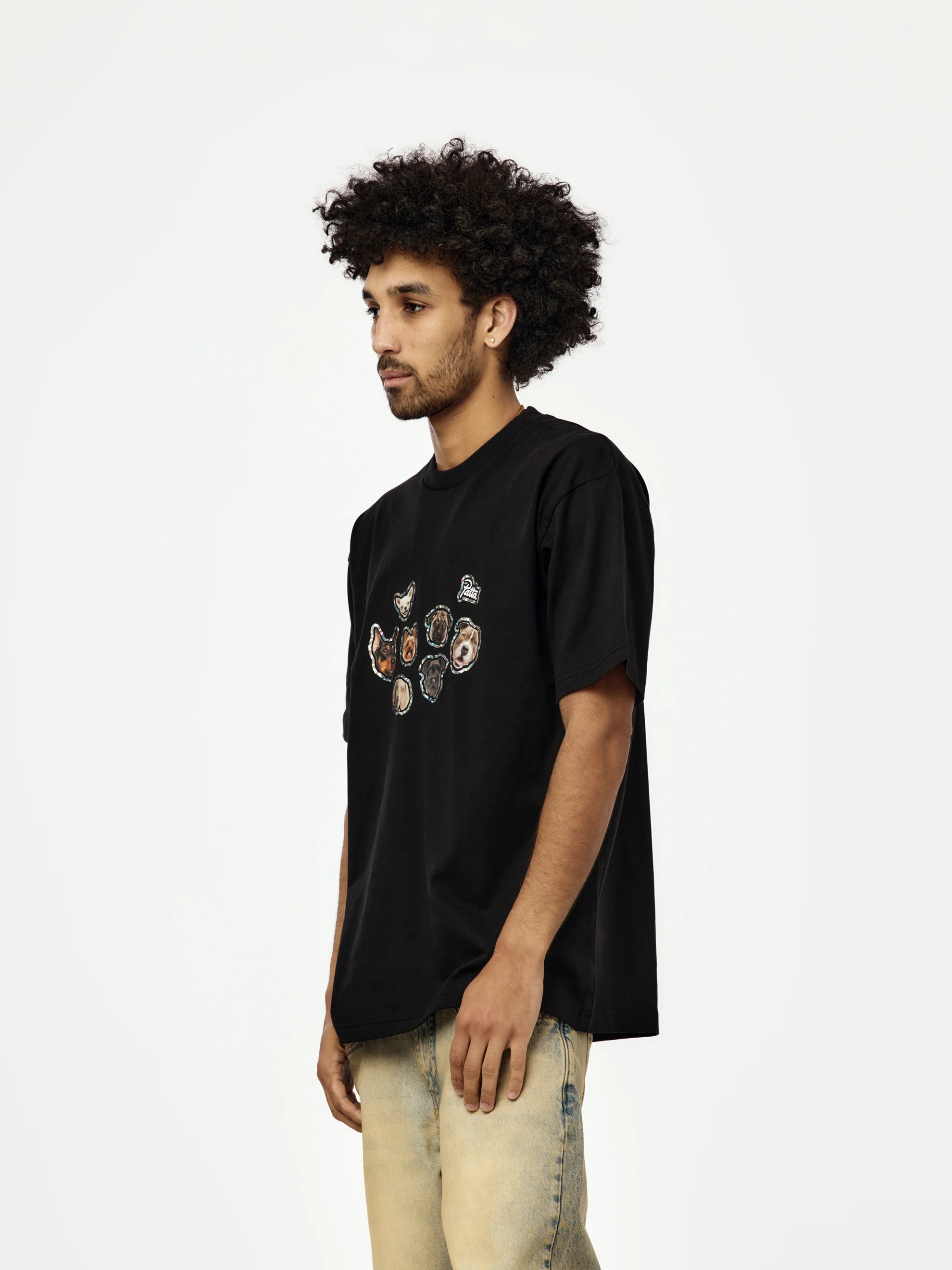 Patta Dogs T-Shirt (Black) - Image 2