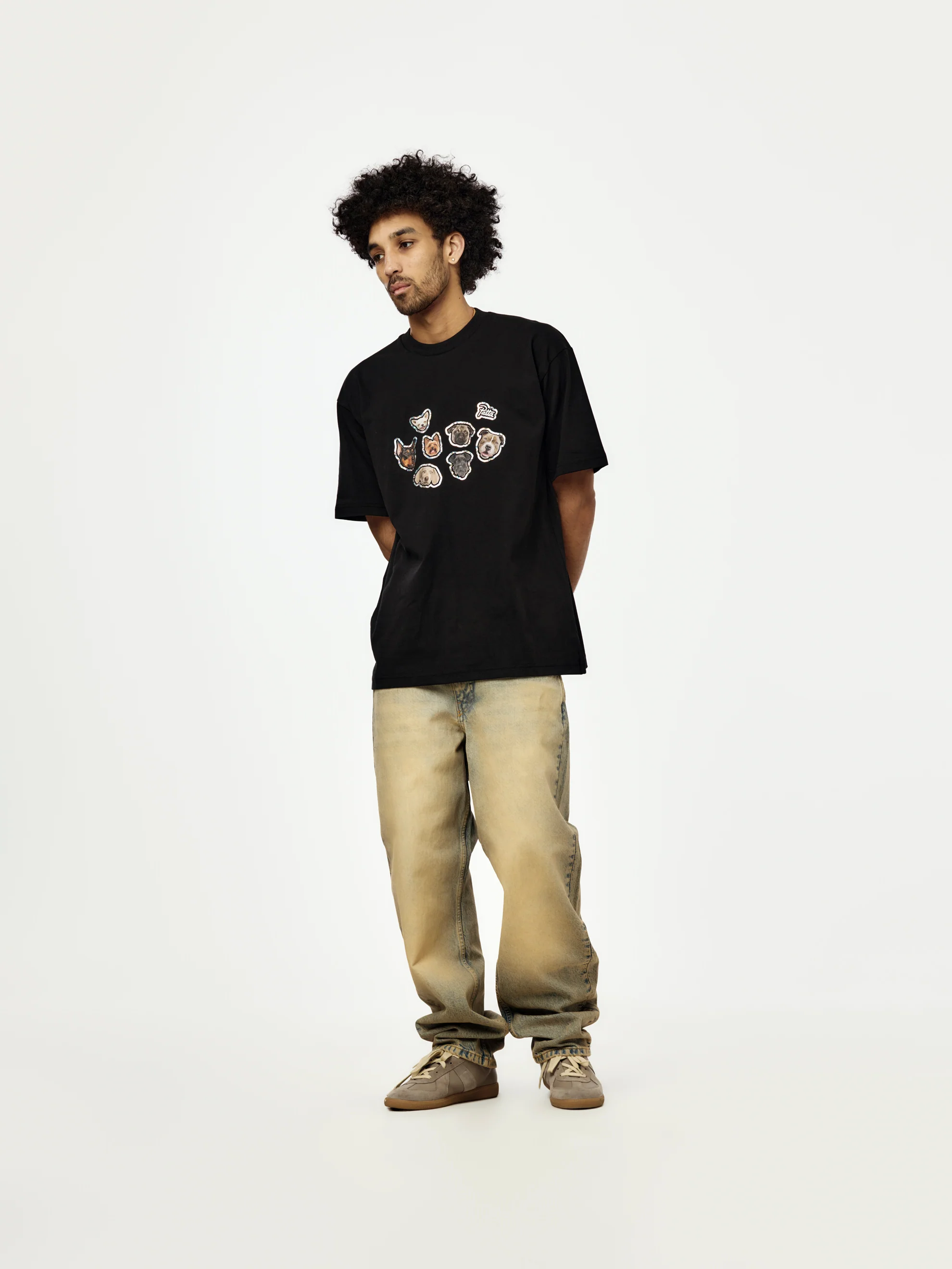 Patta Dogs T-Shirt (Black) - Image 4
