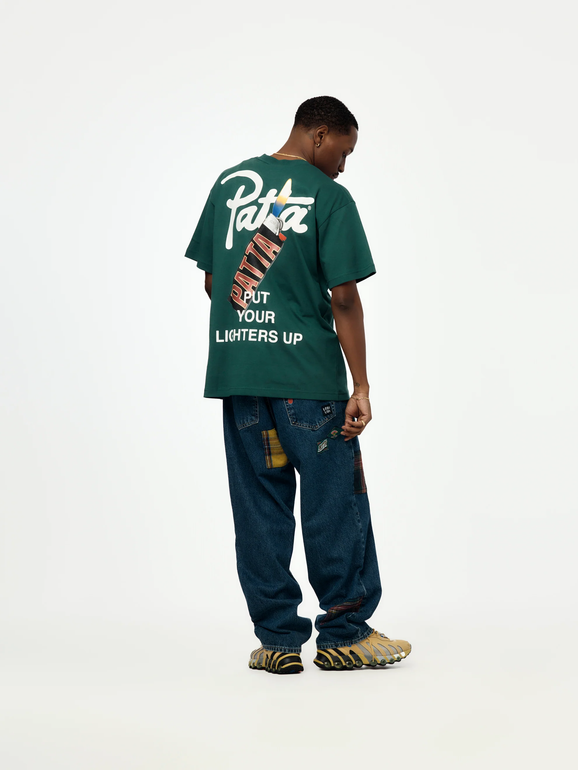 Patta Lighters T-Shirt (Bistro Green) - Image 4
