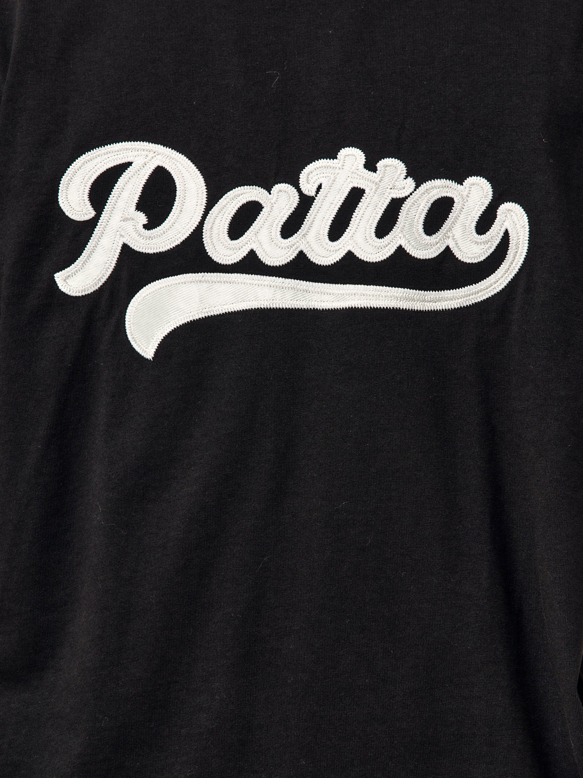 Patta Logo Tail T-Shirt (Black) - Image 5