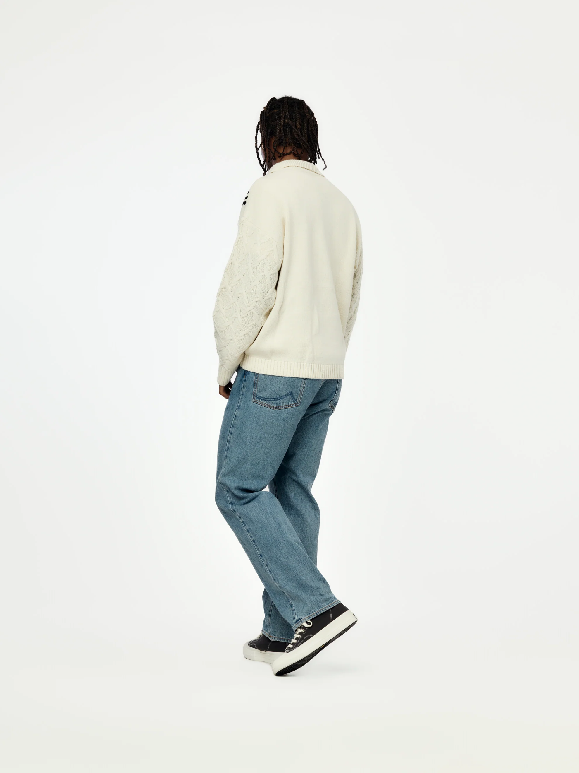 Patta Perfect Day Knitted Cardigan (Peyote) - Image 5