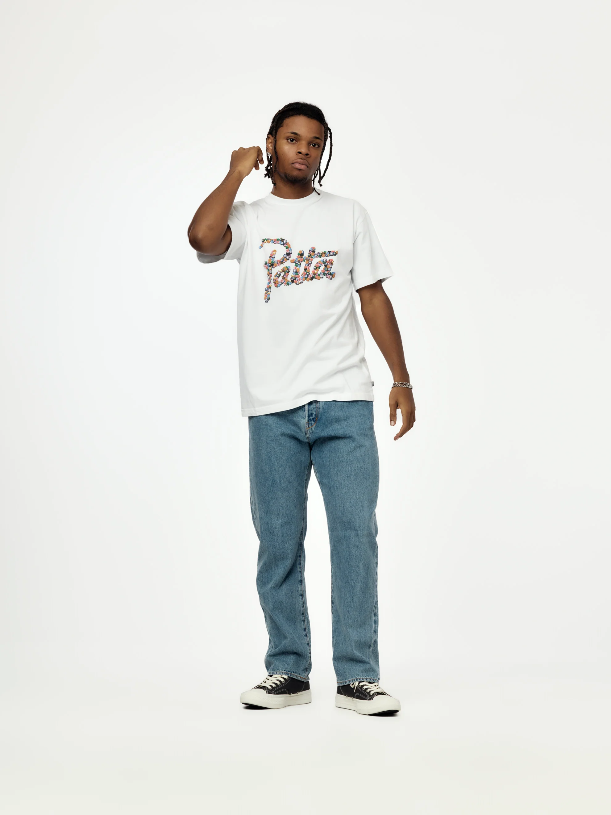 Patta Vibes T-Shirt (White) - Image 4