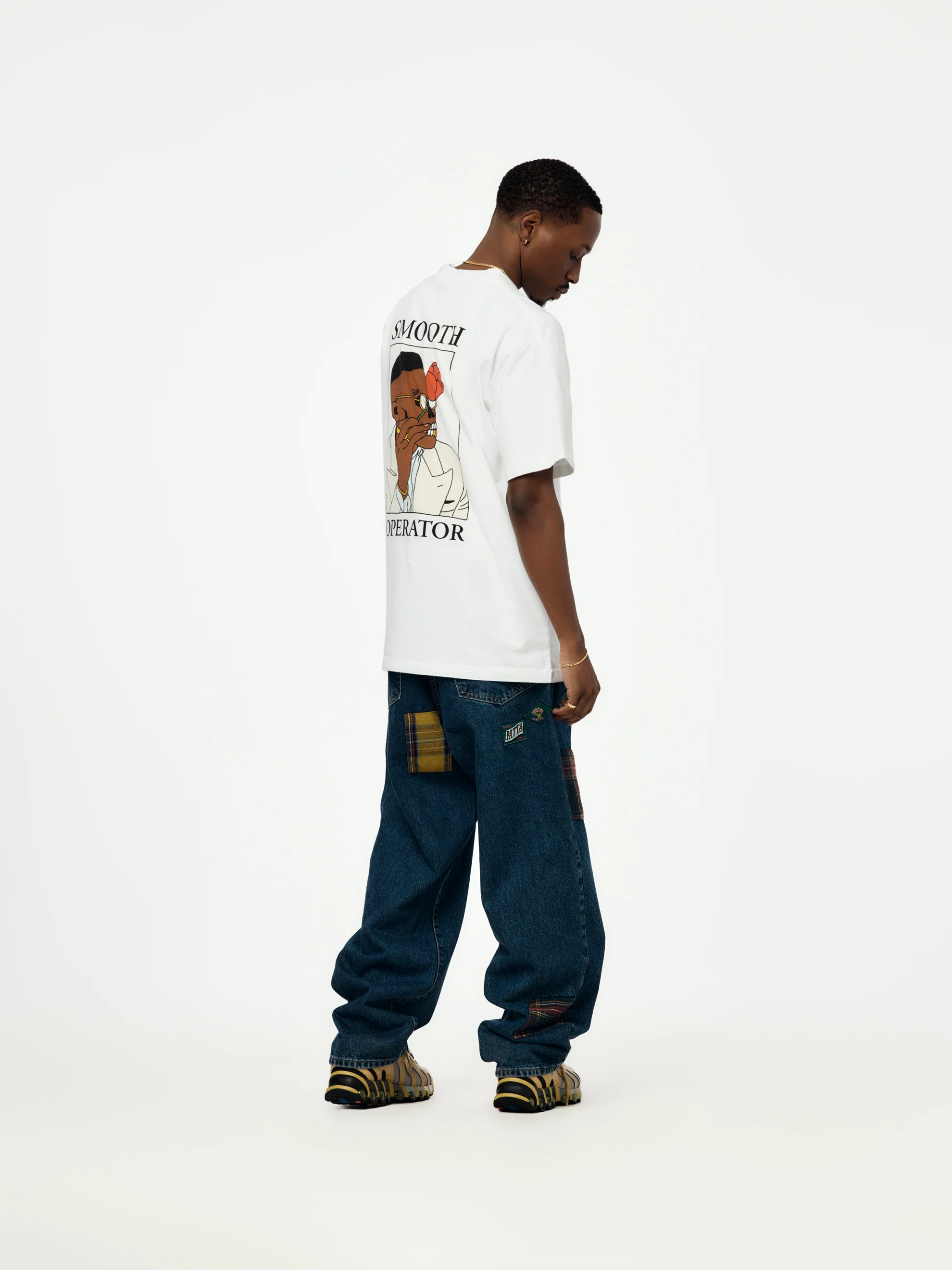 Patta Whole Lotta Labels Denim Pants (Light Blue Denim) - Image 5