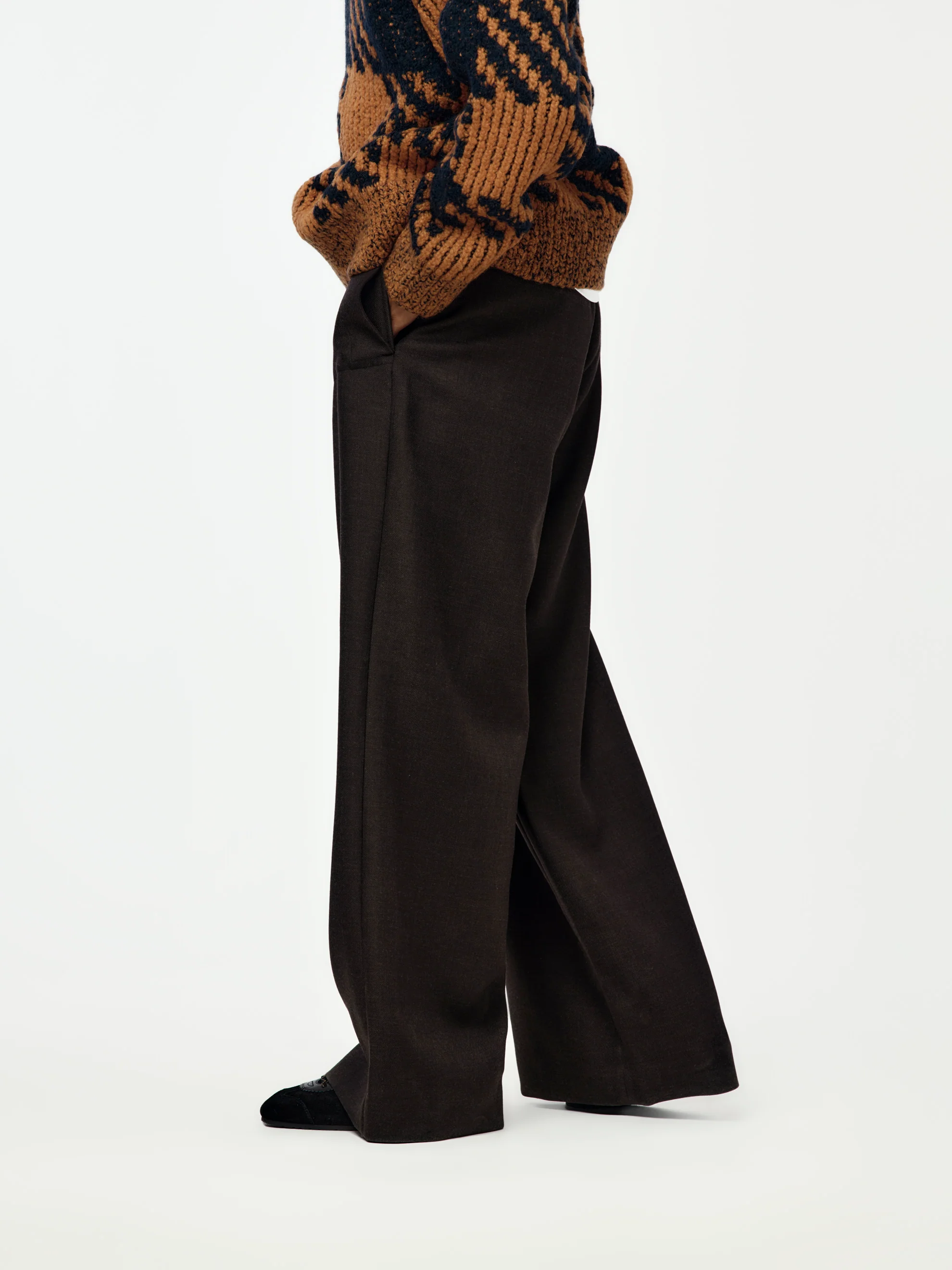 Pennines 2058 M.W. Pants (Dark Brown) - Image 2