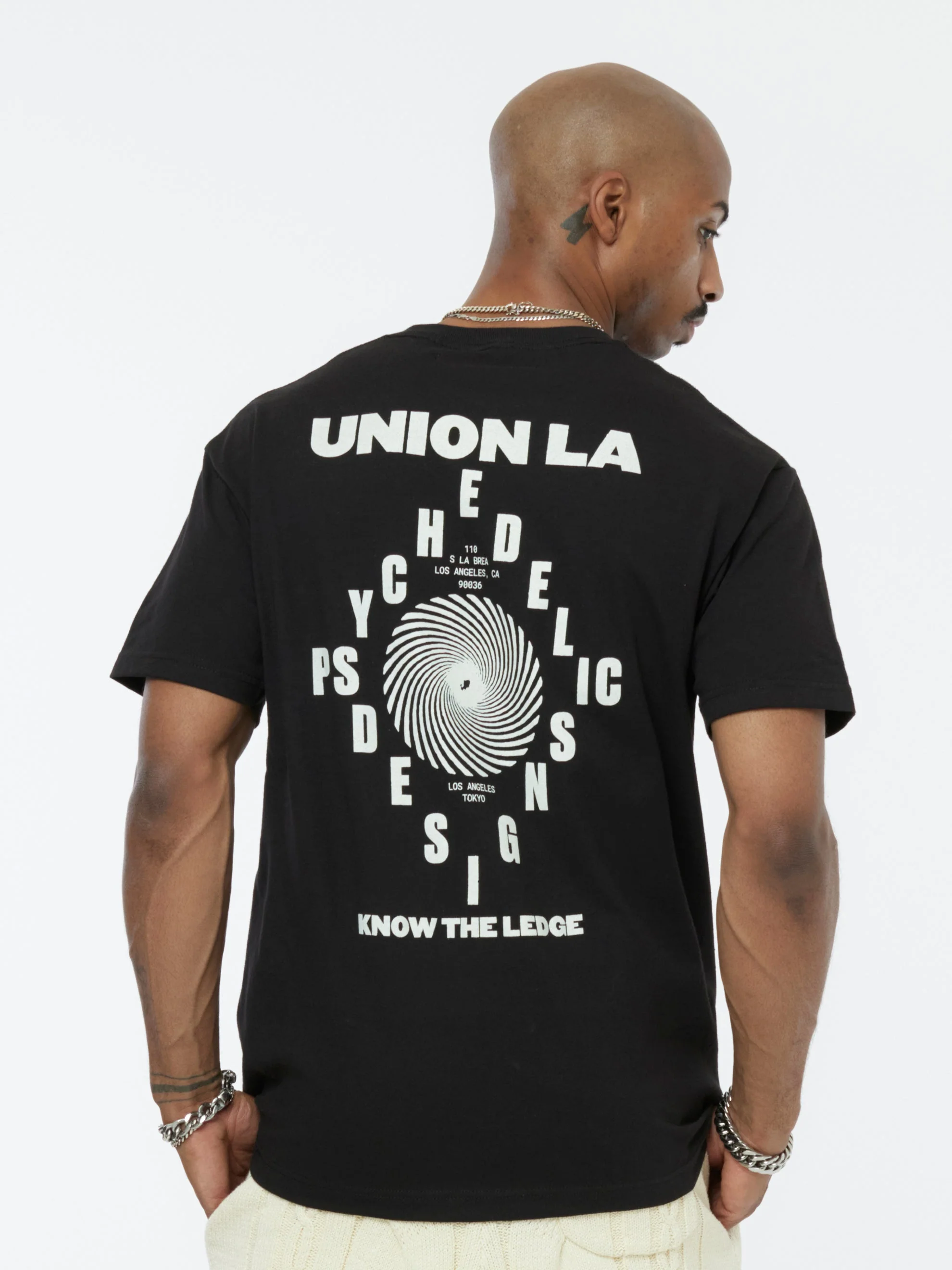 Psych Tee (True Black)