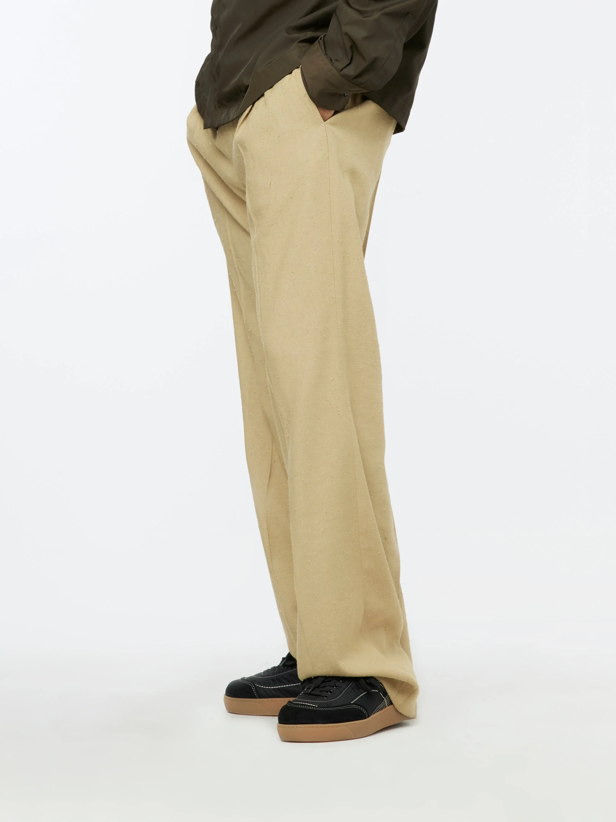 Pyman Drapy Pants (Camel) - Image 2