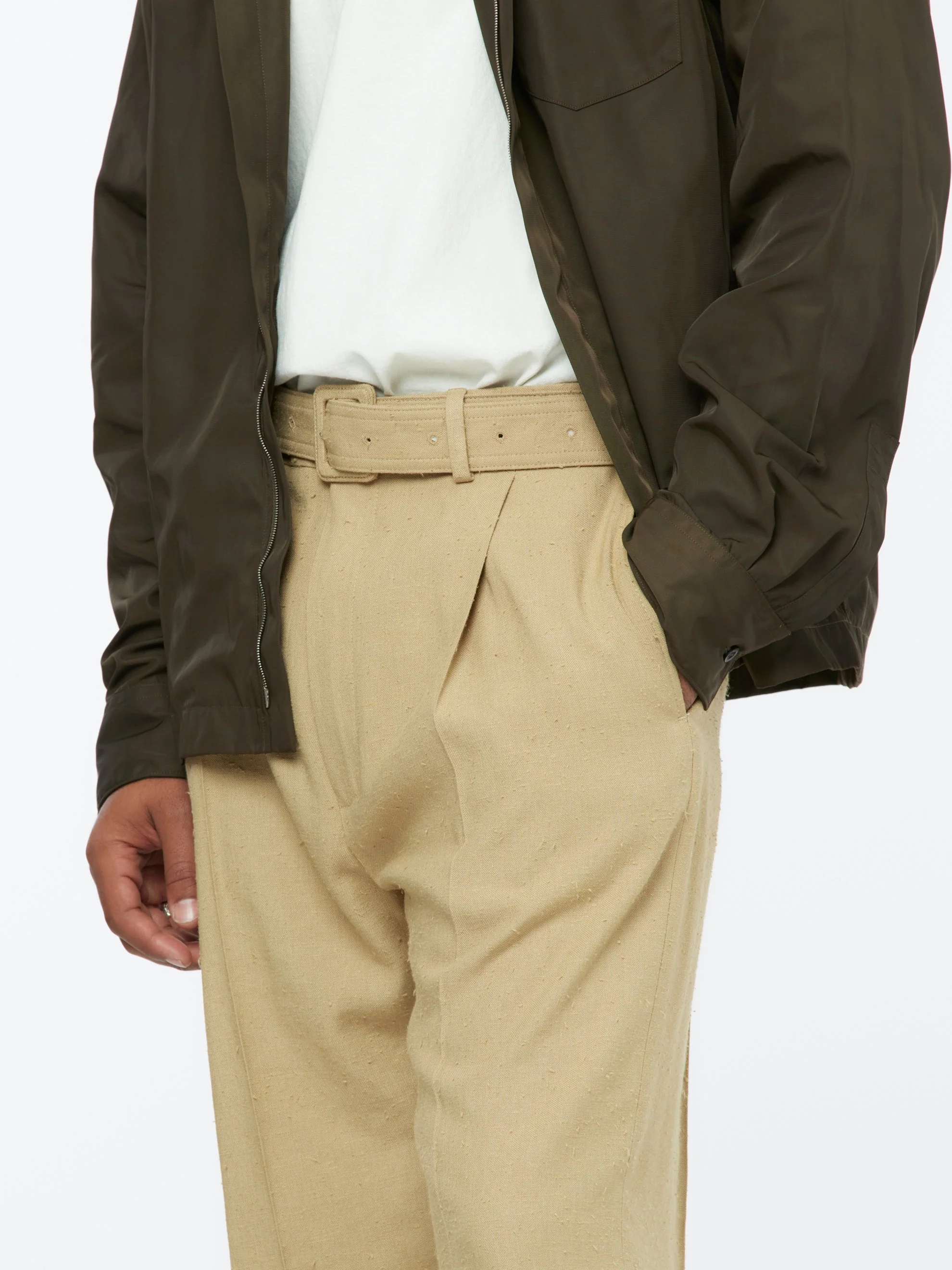 Pyman Drapy Pants (Camel) - Image 4