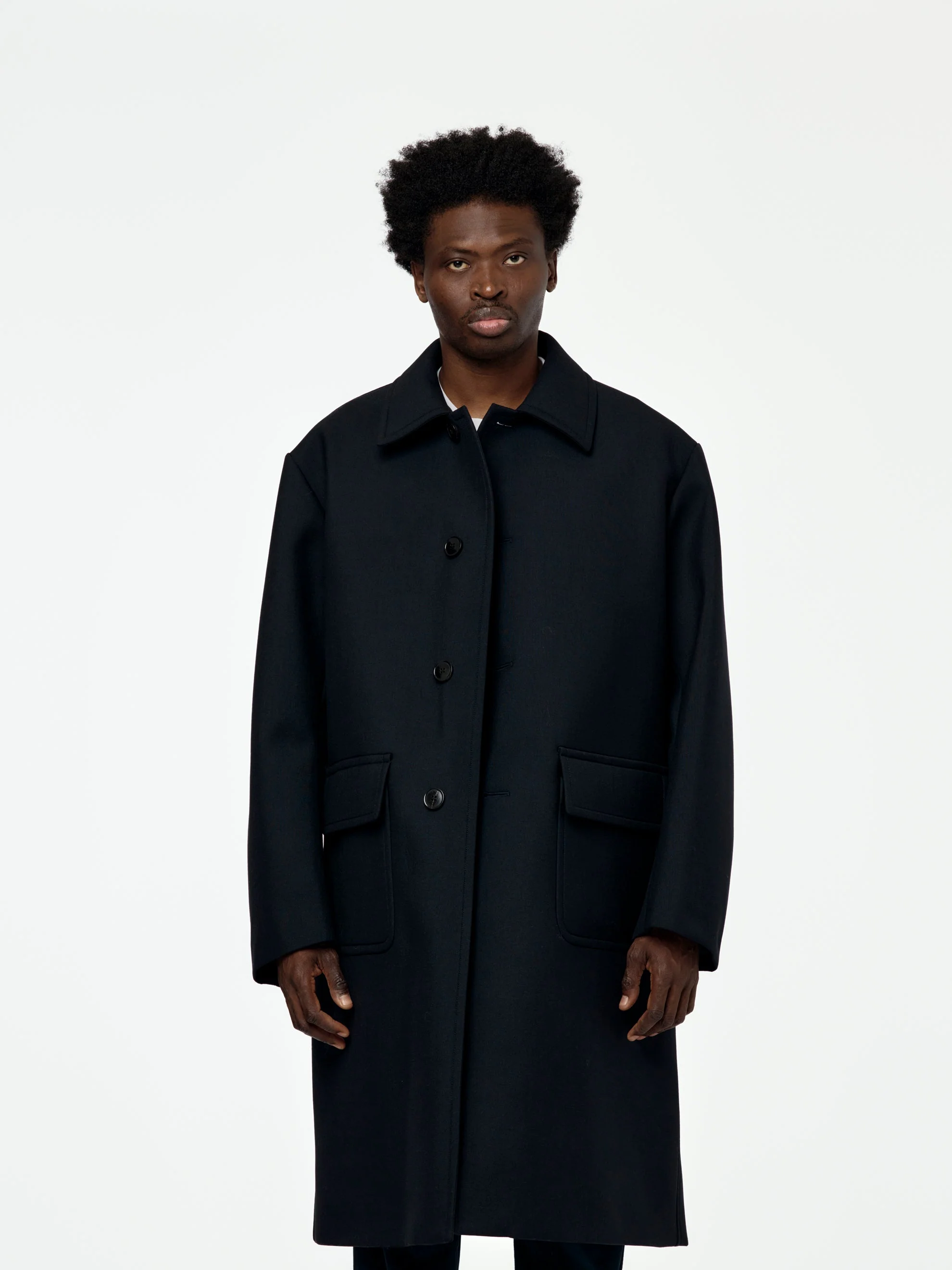 Randale Bis Coat (Dark Navy)