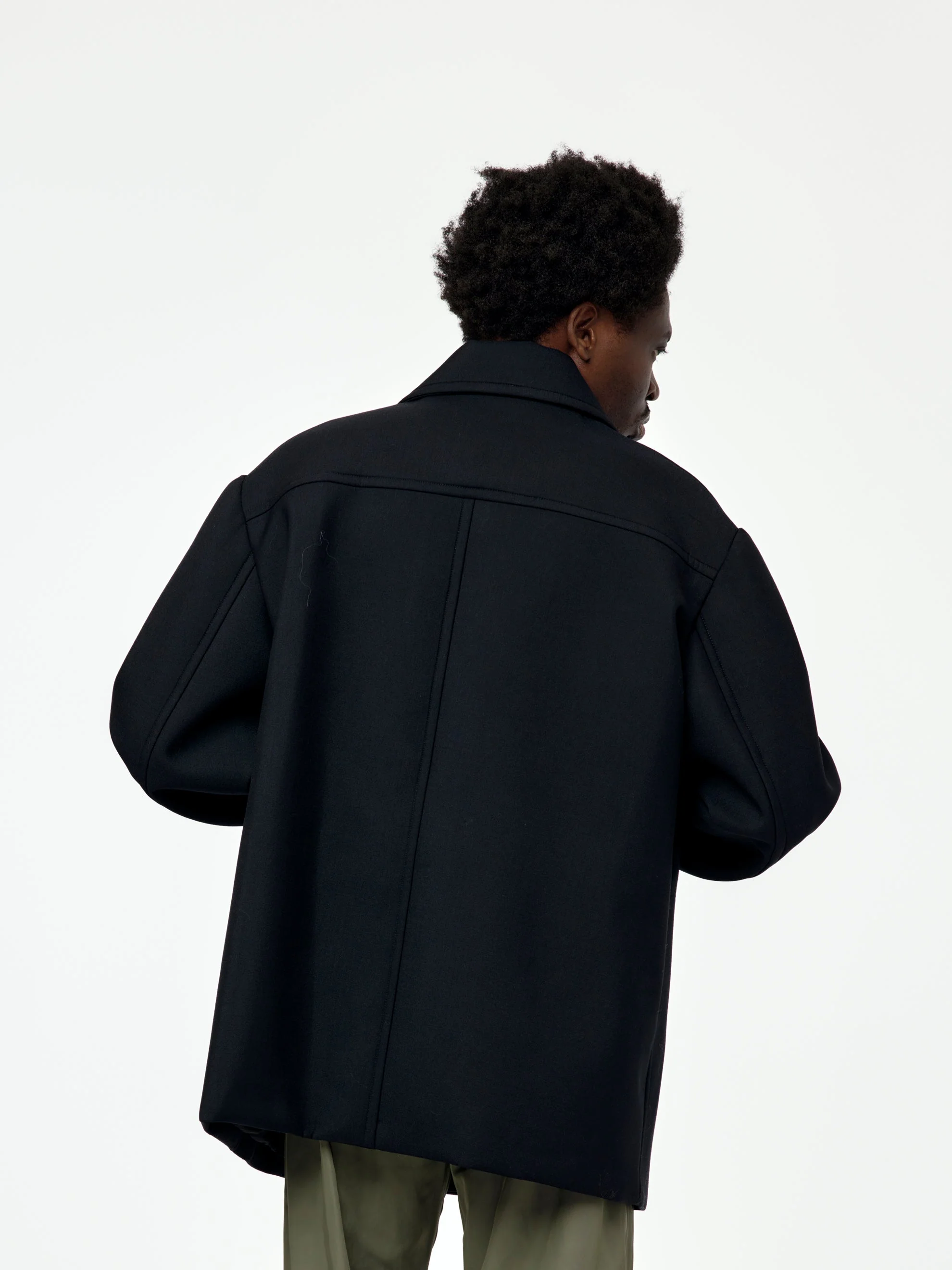 Rave Coat (Navy) - Image 3