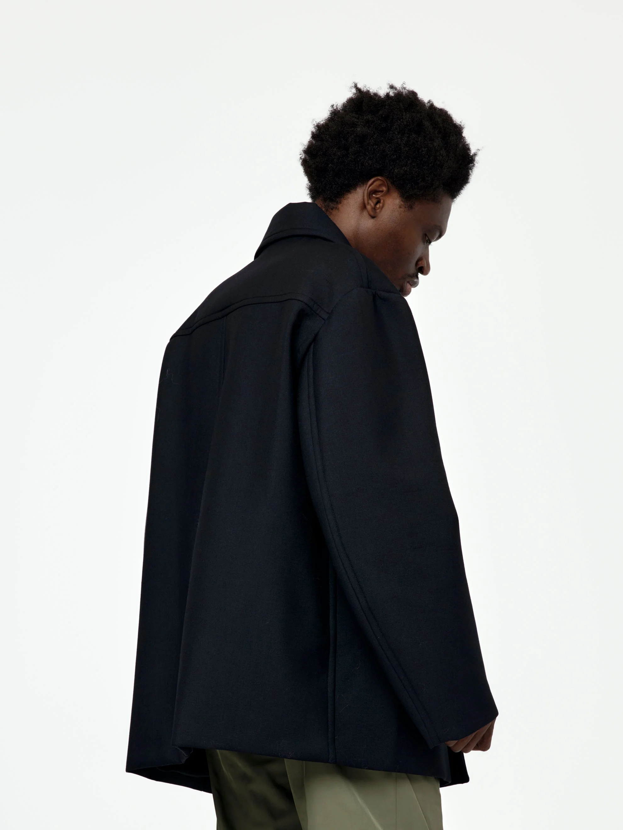 Rave Coat (Navy) - Image 4