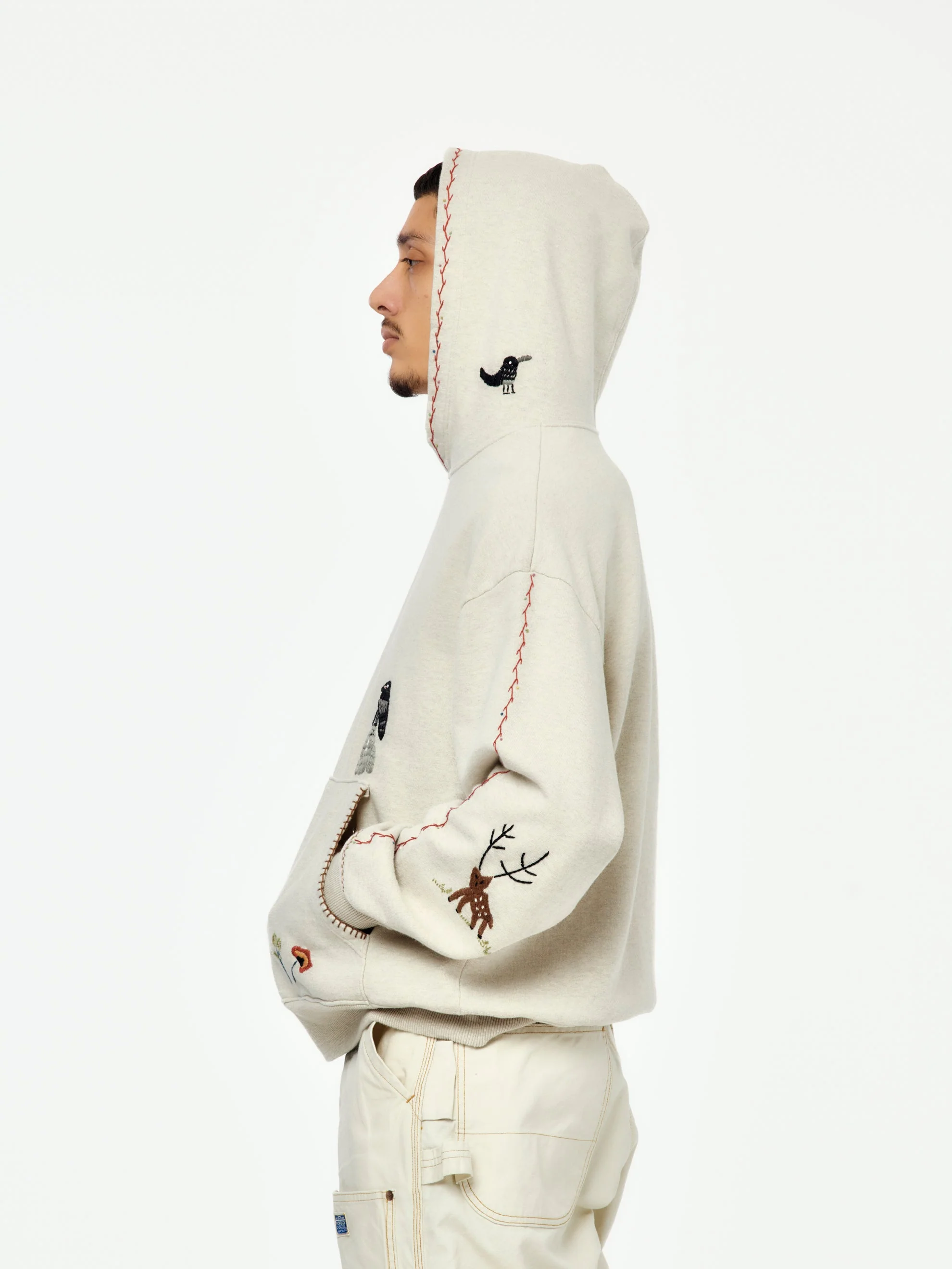 Raven & Cat Top SWT Knit Hoodie Sweatshirt - Image 2