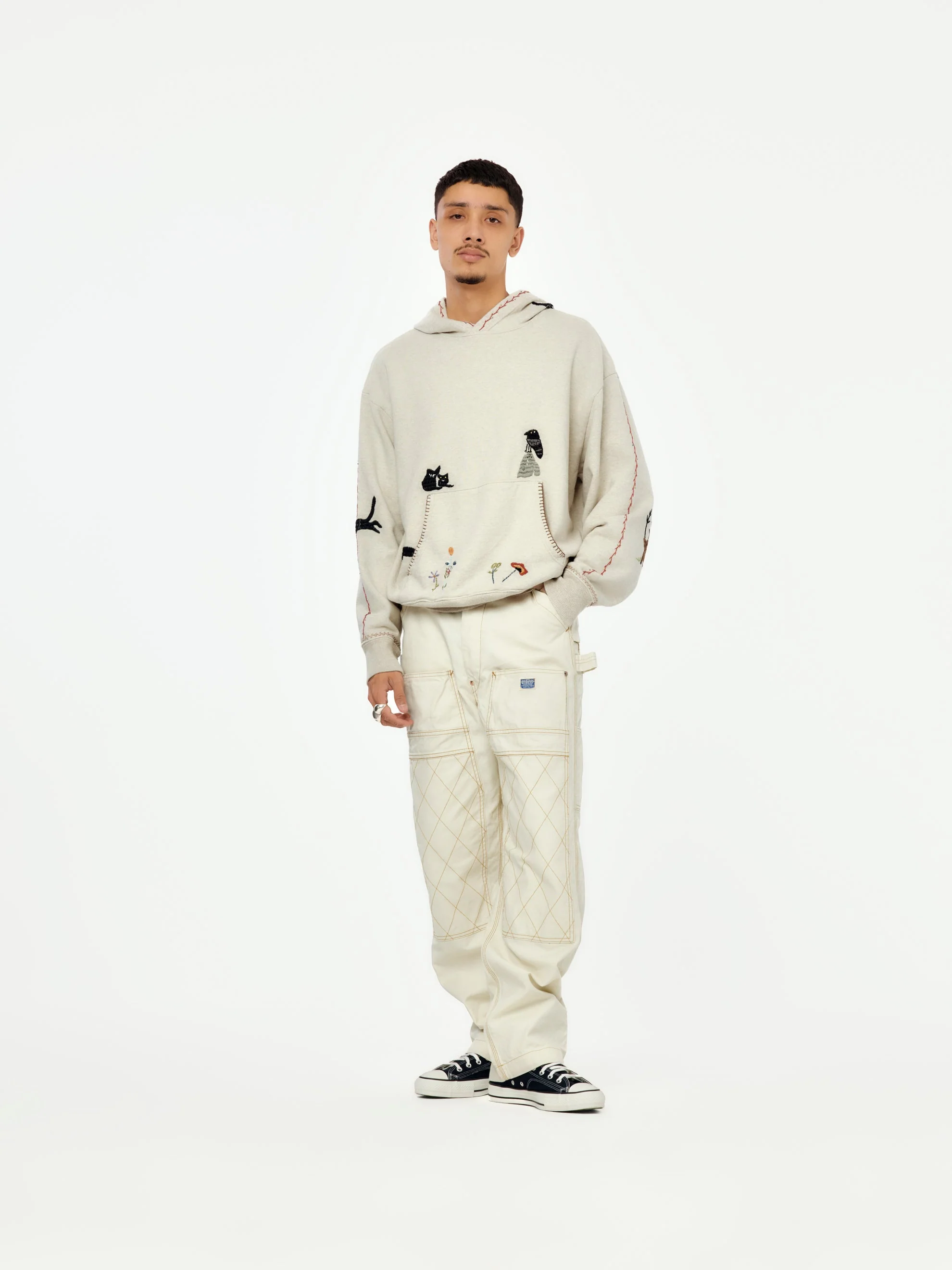 Raven & Cat Top SWT Knit Hoodie Sweatshirt - Image 4