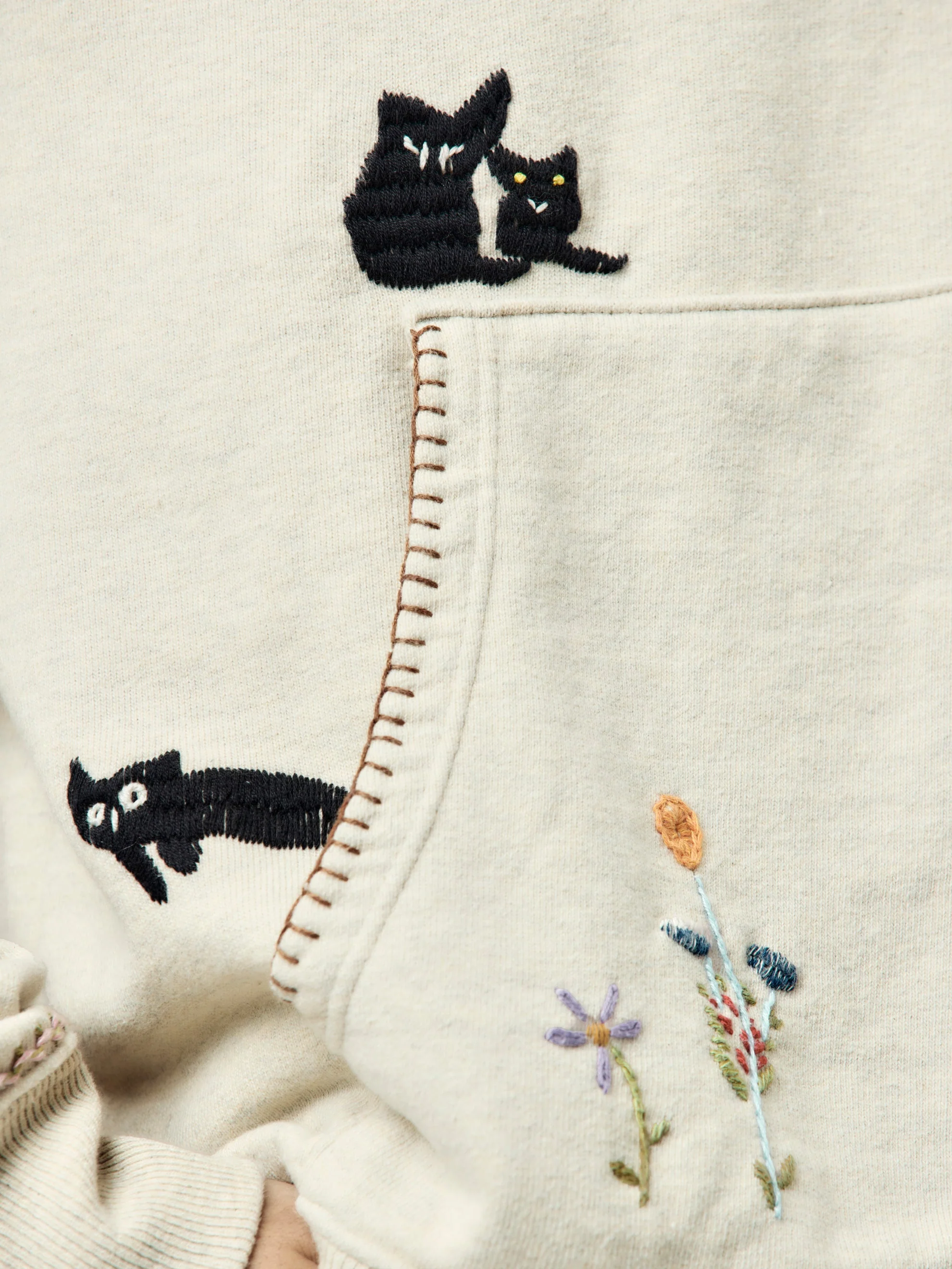 Raven & Cat Top SWT Knit Hoodie Sweatshirt - Image 6