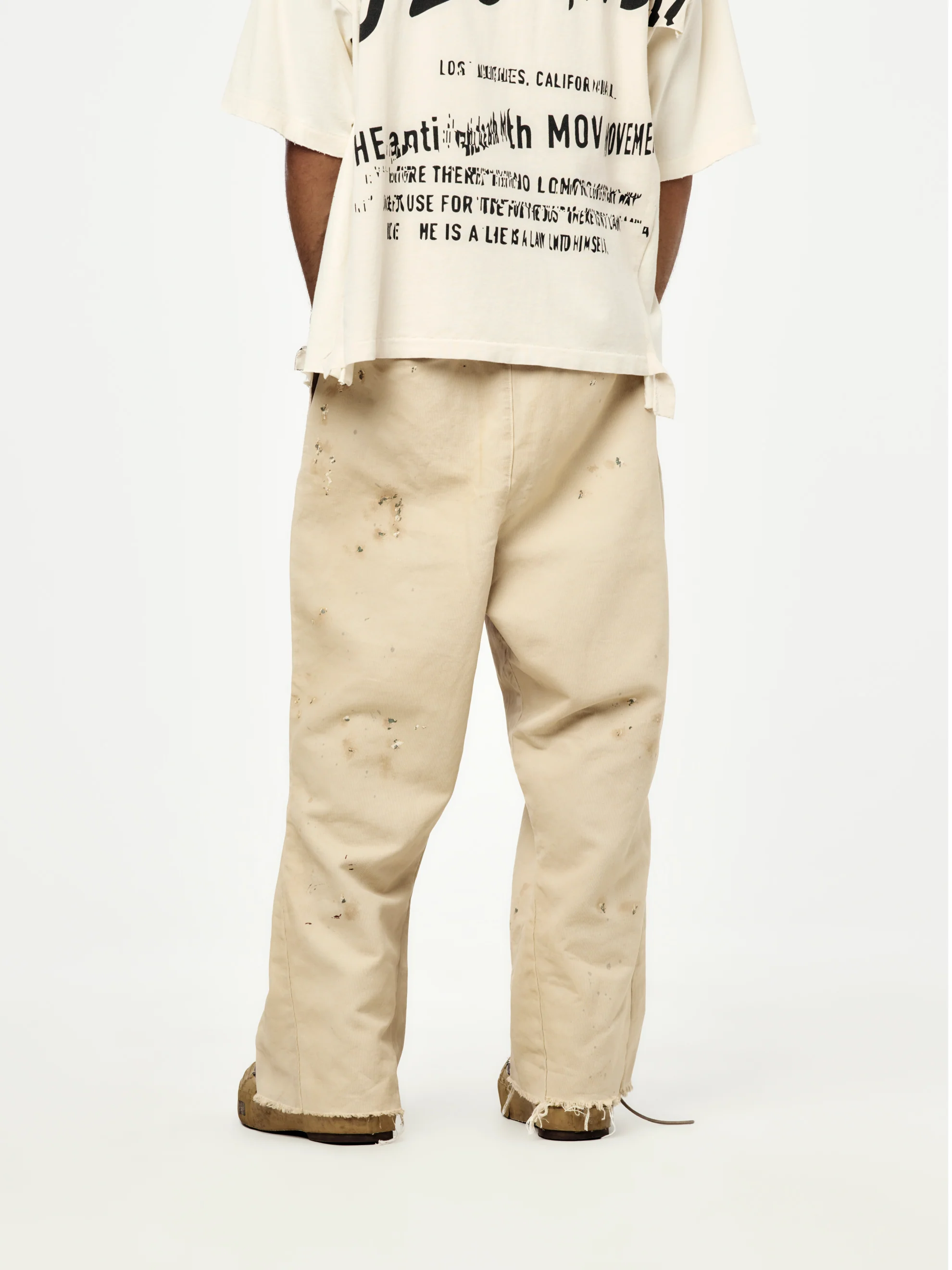RAW HE ROSE 4 PANTS (Khaki) - Image 3