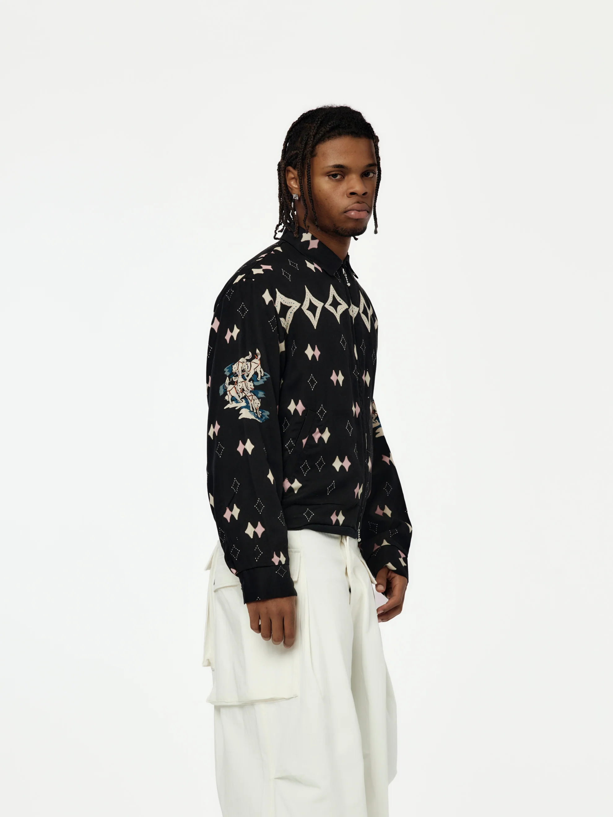 Rayon Twill AINU MOSIR Drizzler JKT - Image 2