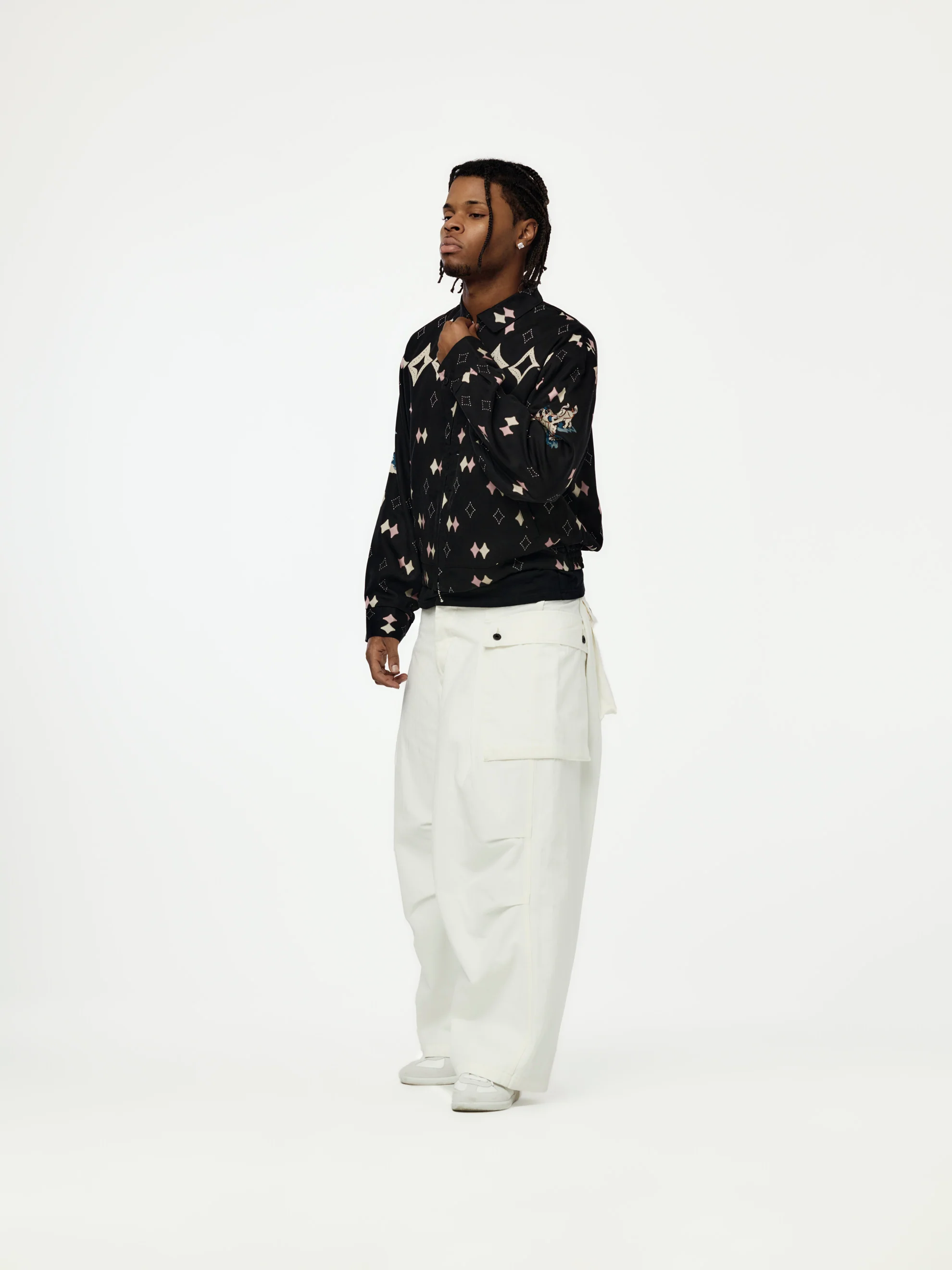 Rayon Twill AINU MOSIR Drizzler JKT - Image 4