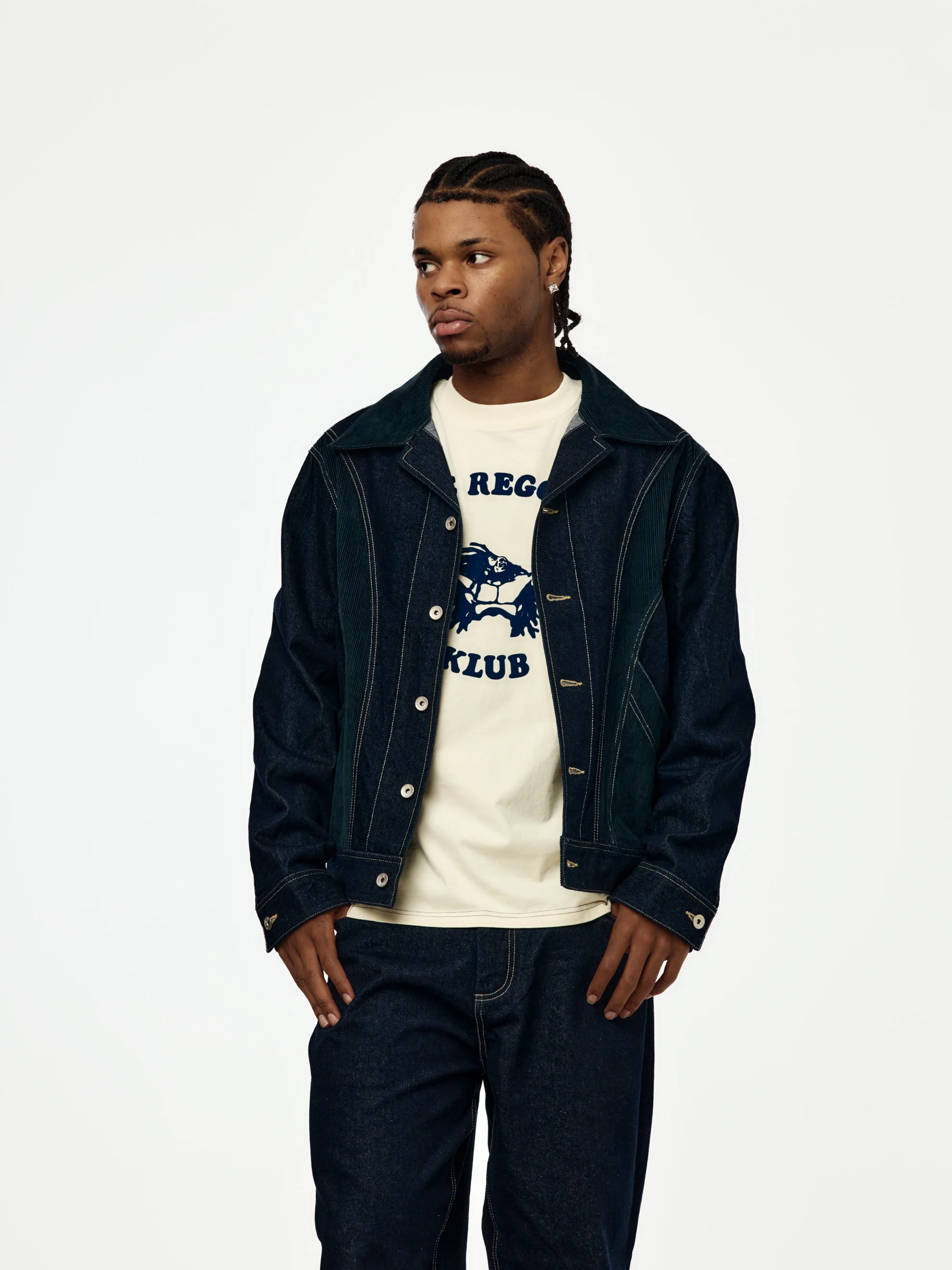Rebel Denim Jacket (Dark Indigo)