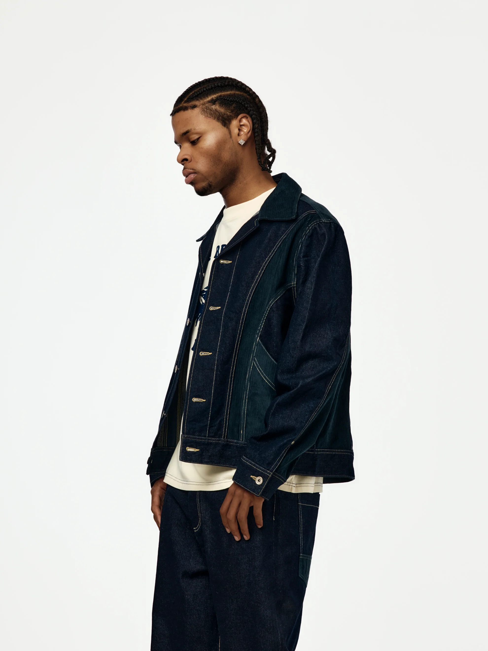 Rebel Denim Jacket (Dark Indigo) - Image 2