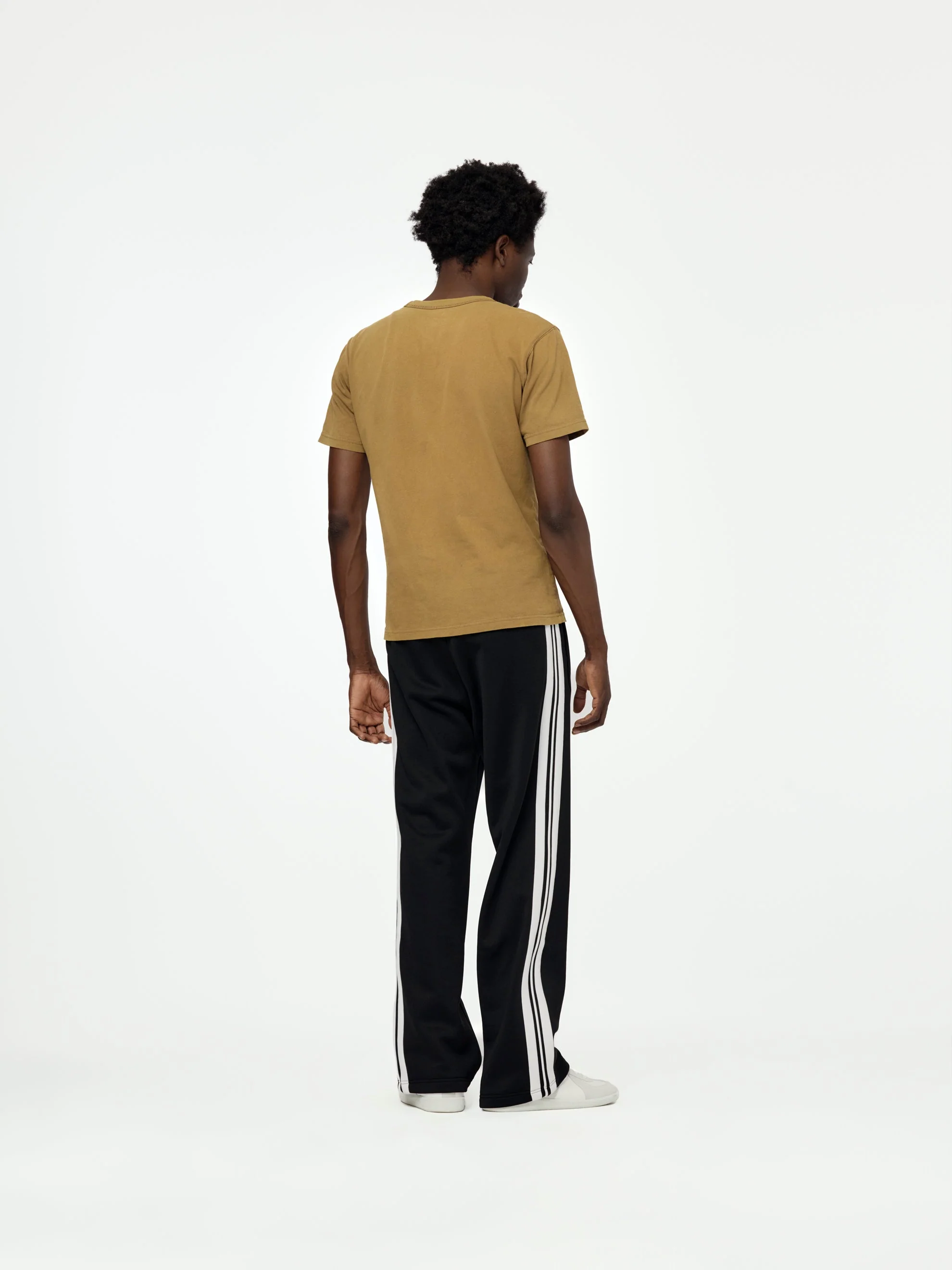 Recycled Nylon Blend Trackpants (Black) - Image 4