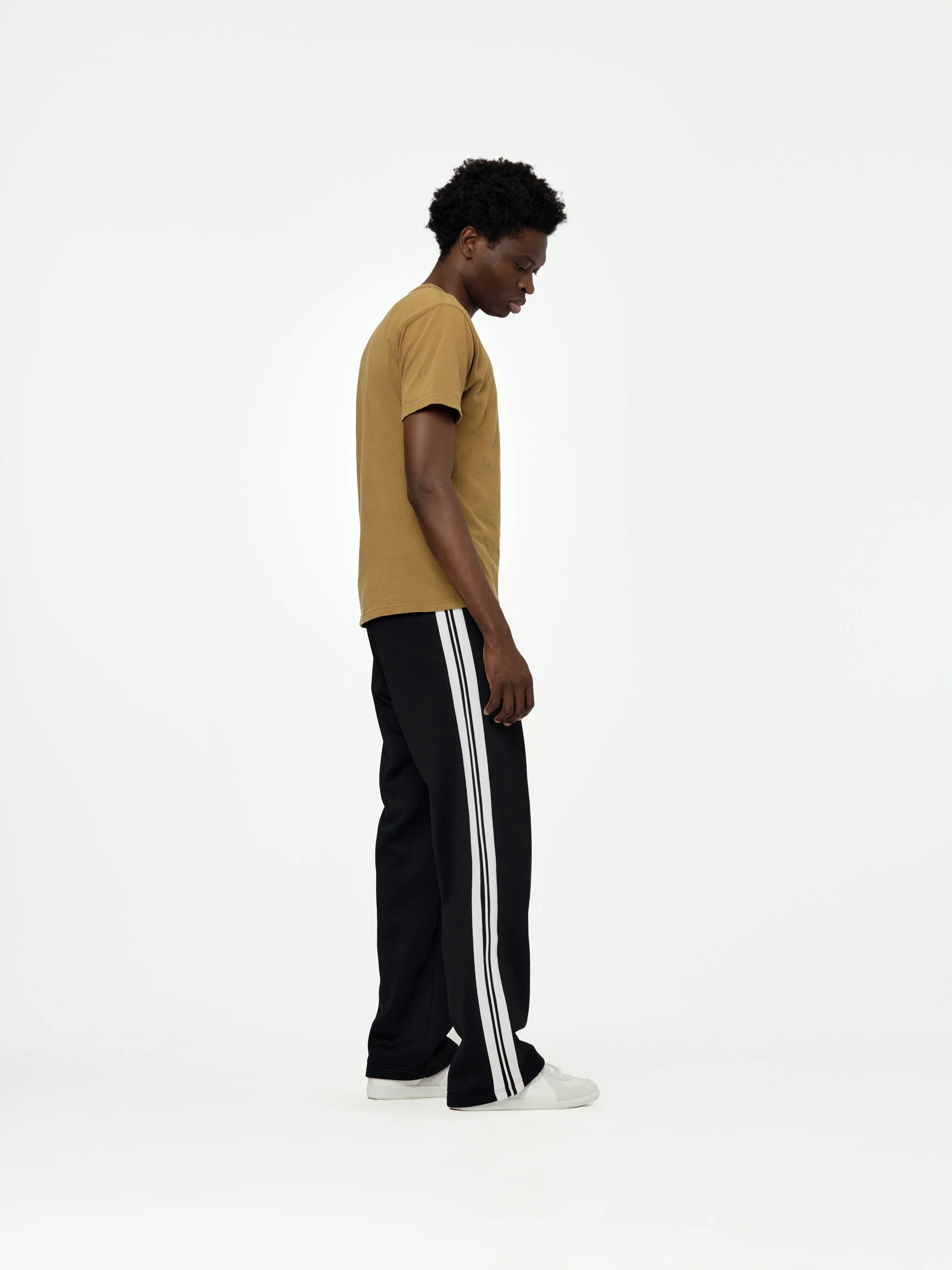 Recycled Nylon Blend Trackpants (Black) - Image 5