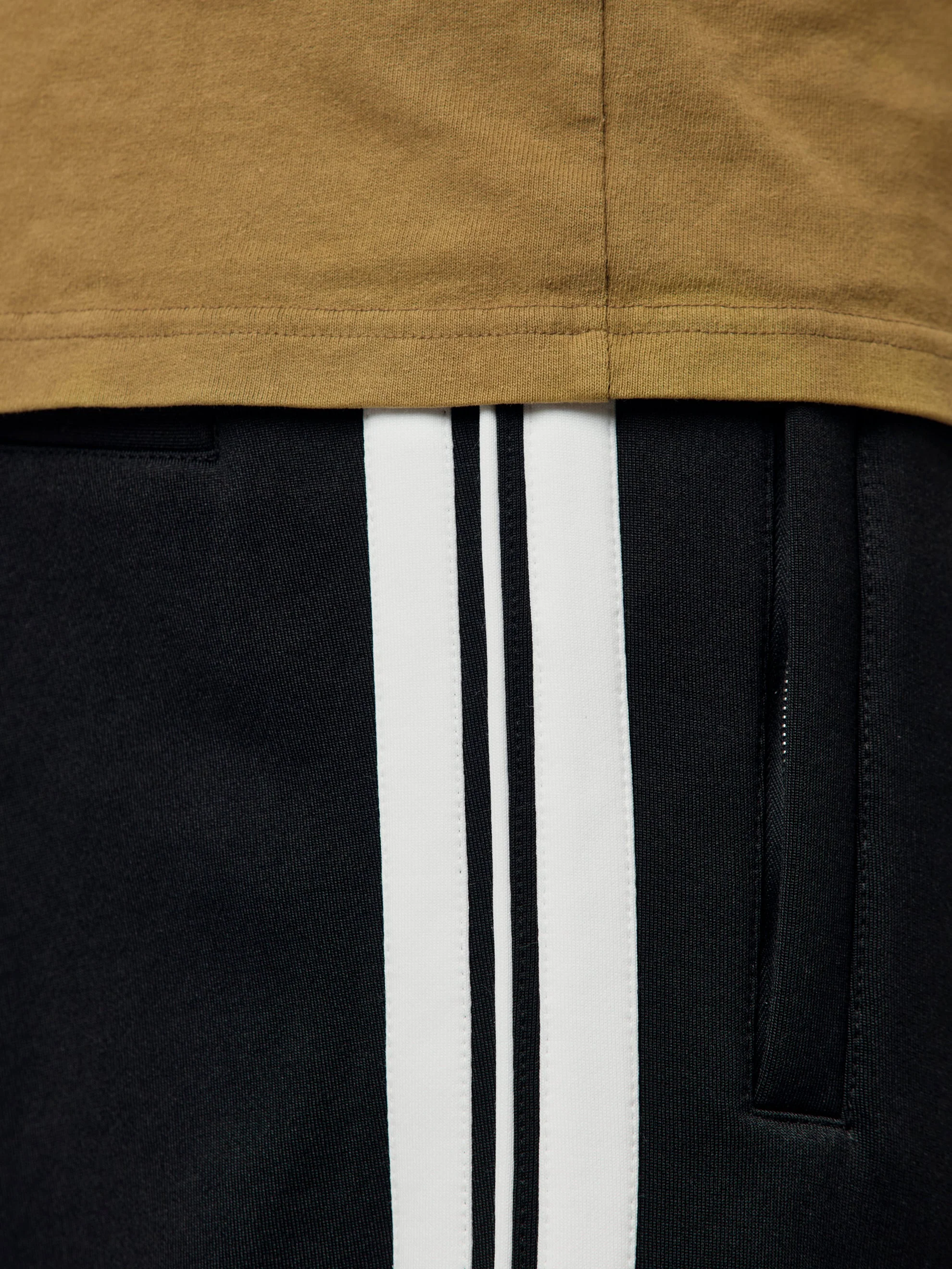 Recycled Nylon Blend Trackpants (Black) - Image 6