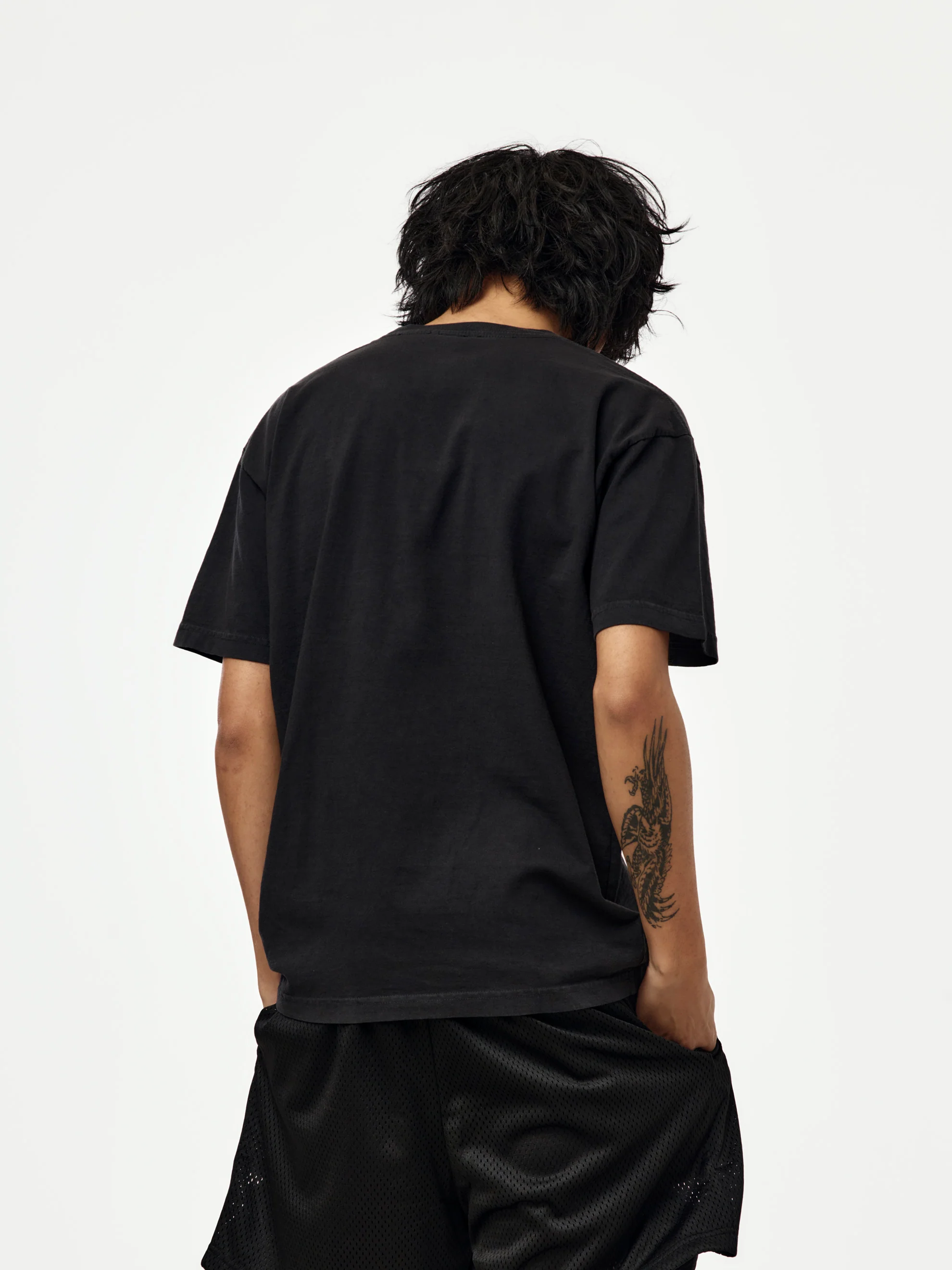 relaxed tee (washed black) - Image 3