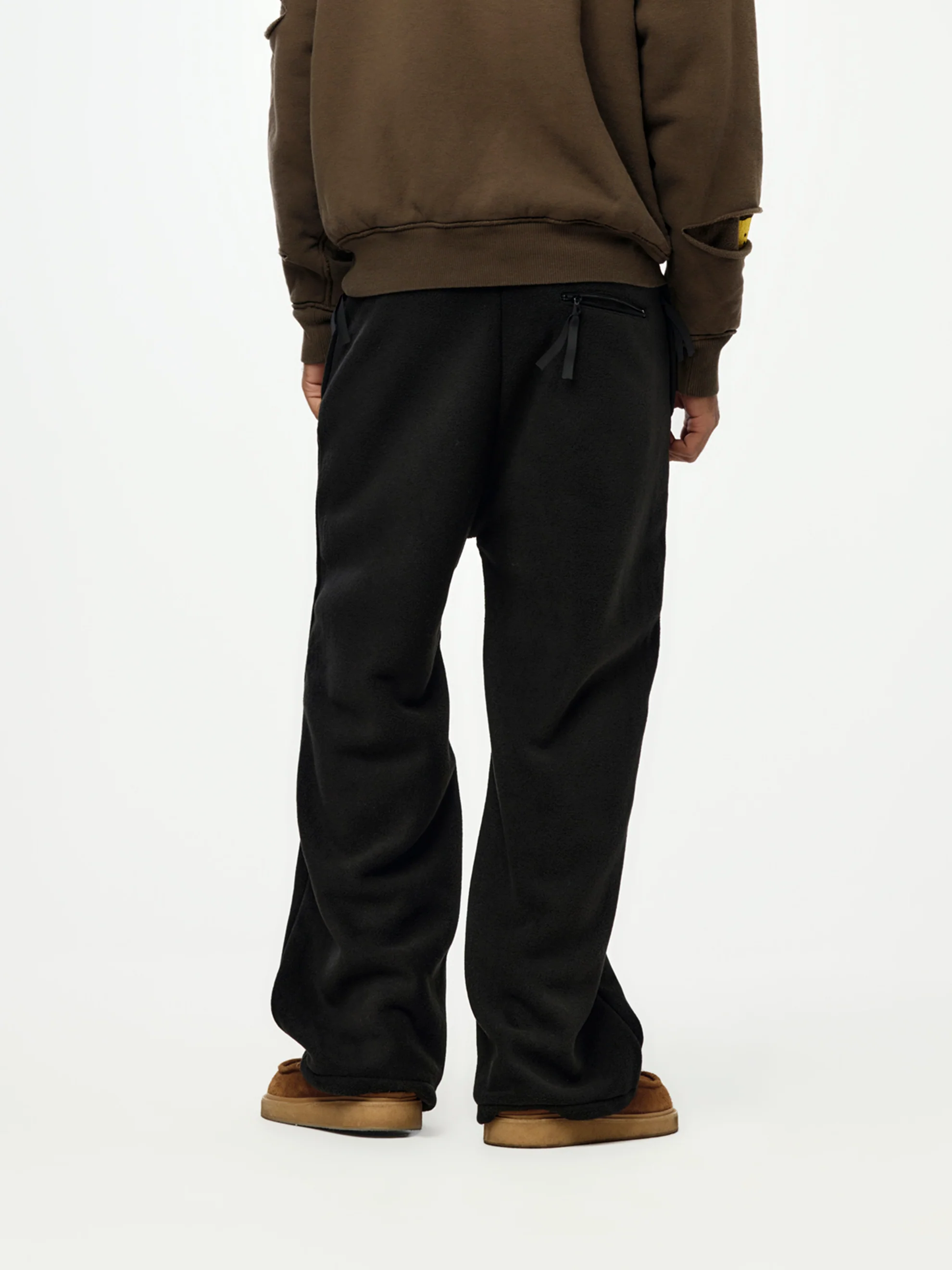 Reverse Fleece PUB EASY Straight Pants - Image 3